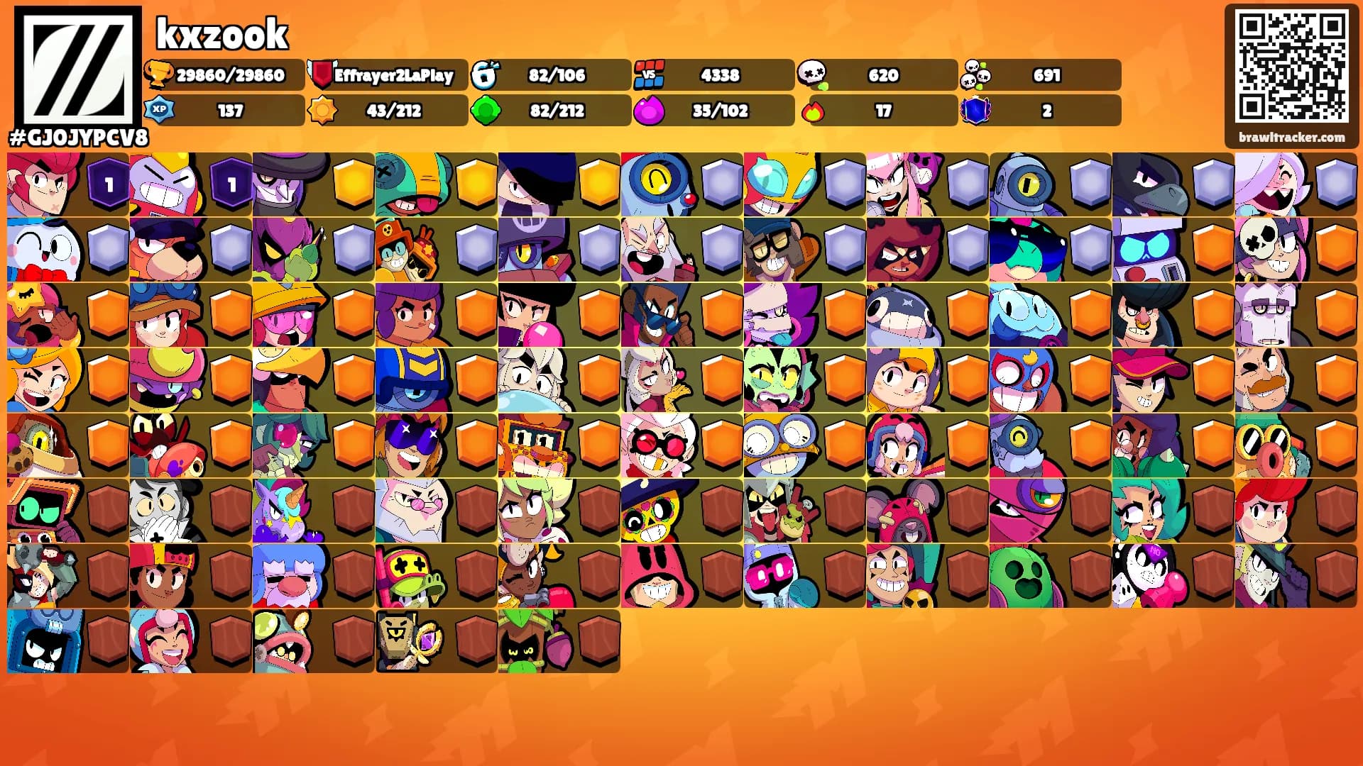 kxzook's Ranks
