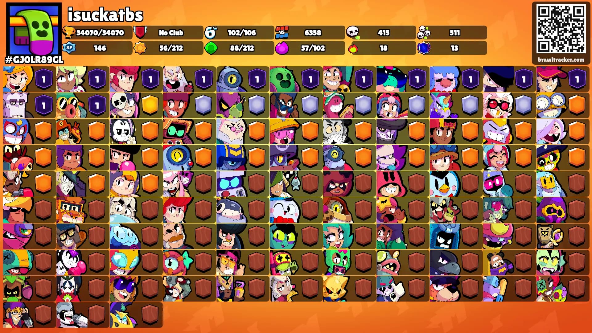 isuckatbs's Ranks