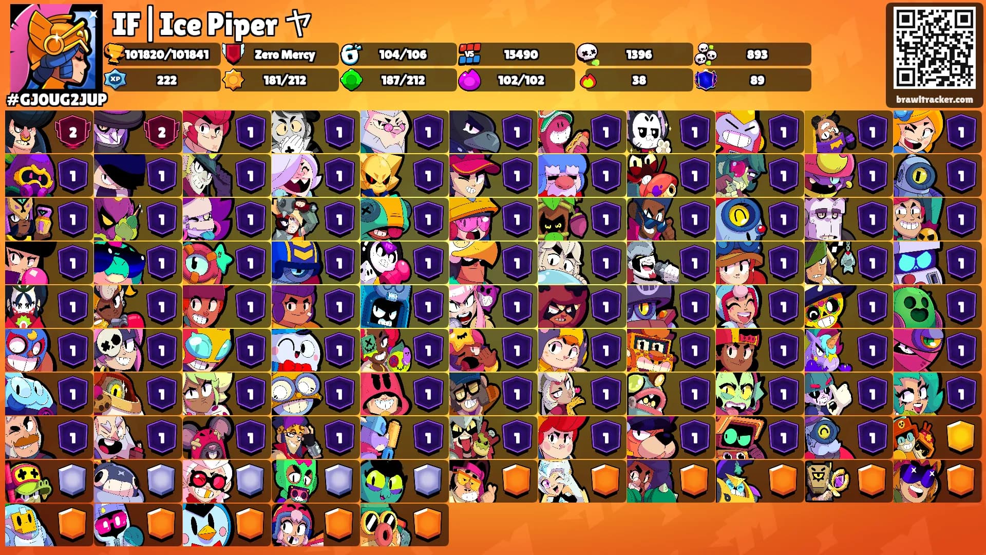 IF|Ice Piper ヤ's Ranks