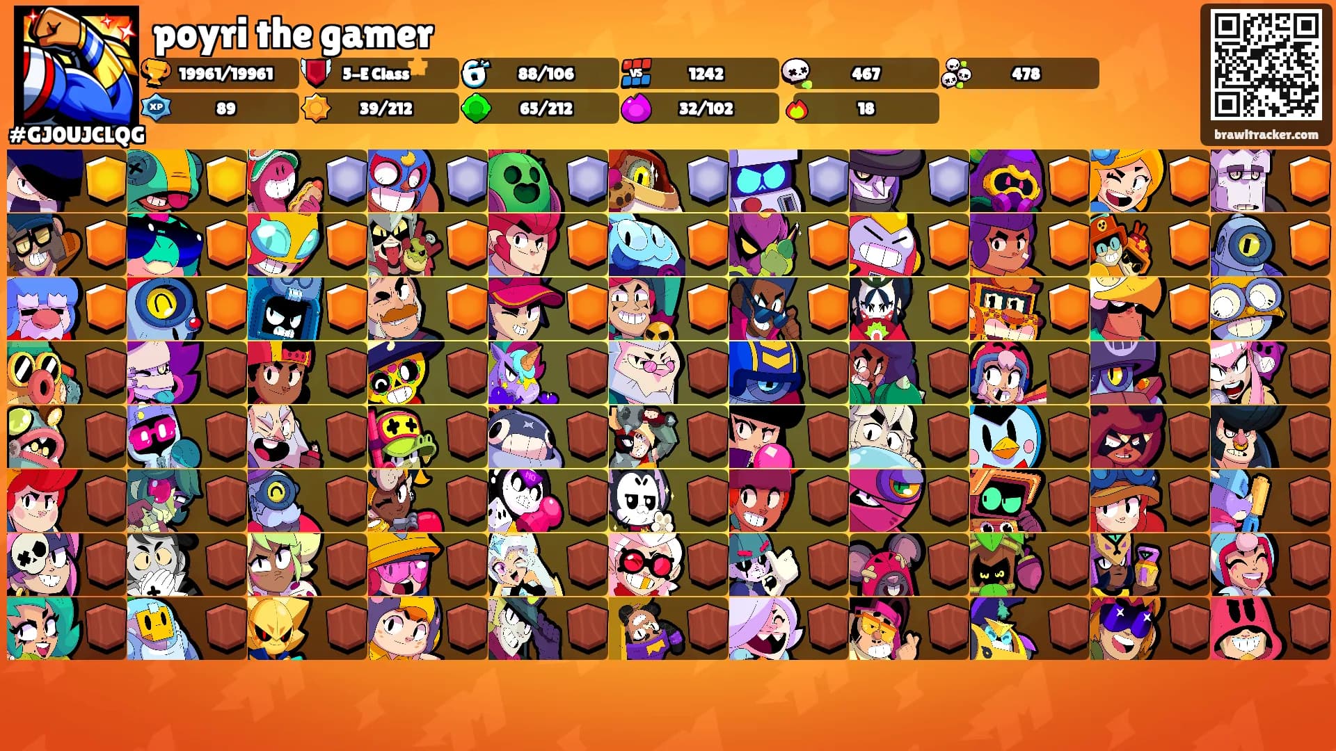 poyri the gamer's Ranks