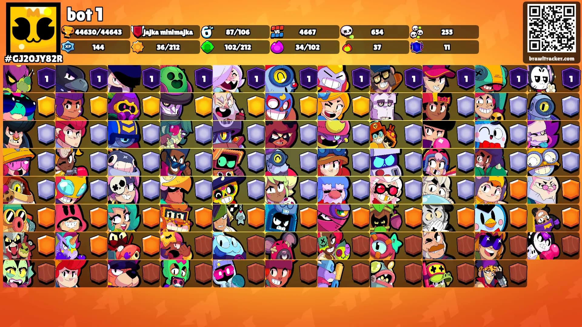 bot 1's Ranks