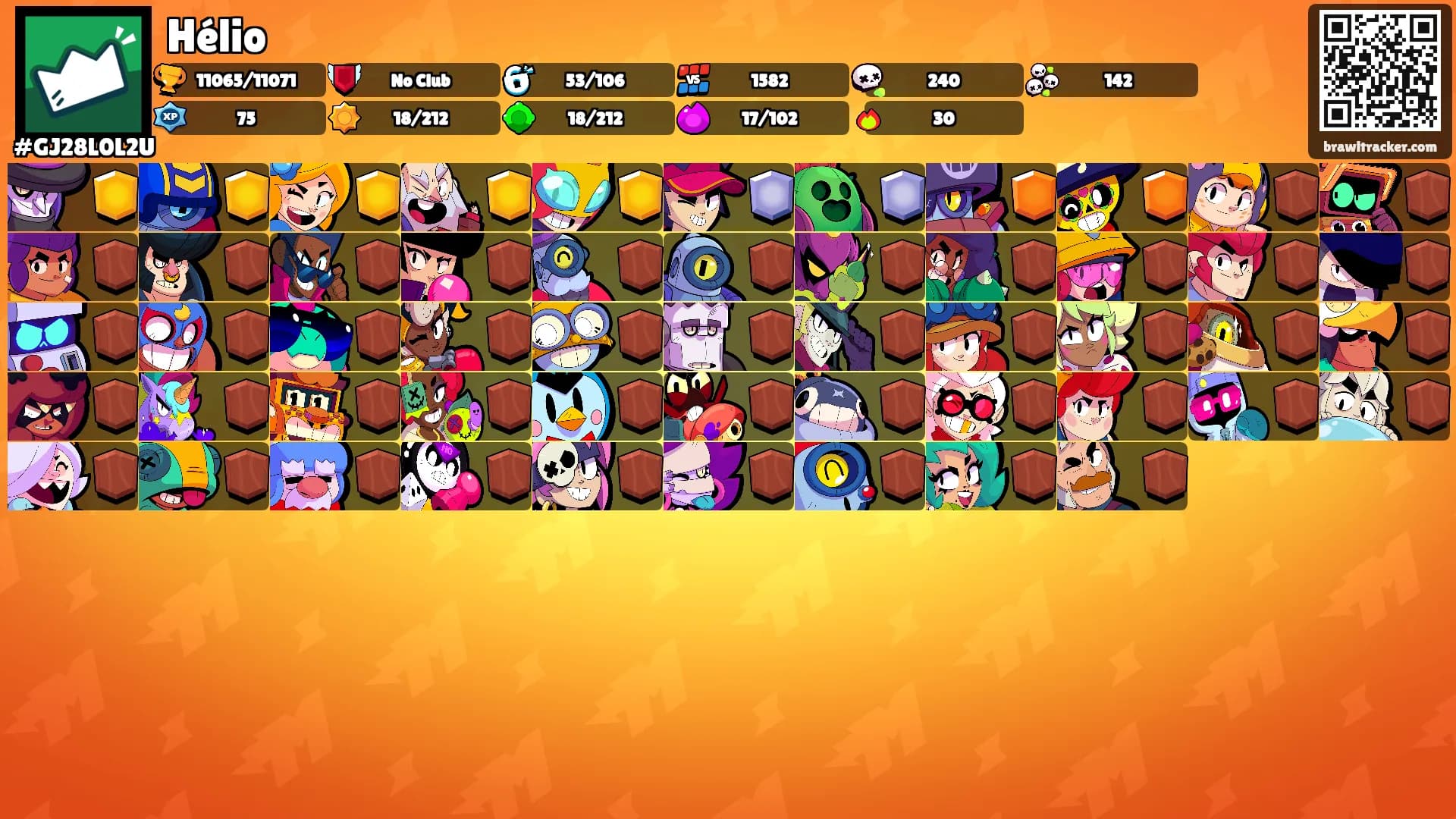 Hélio's Ranks
