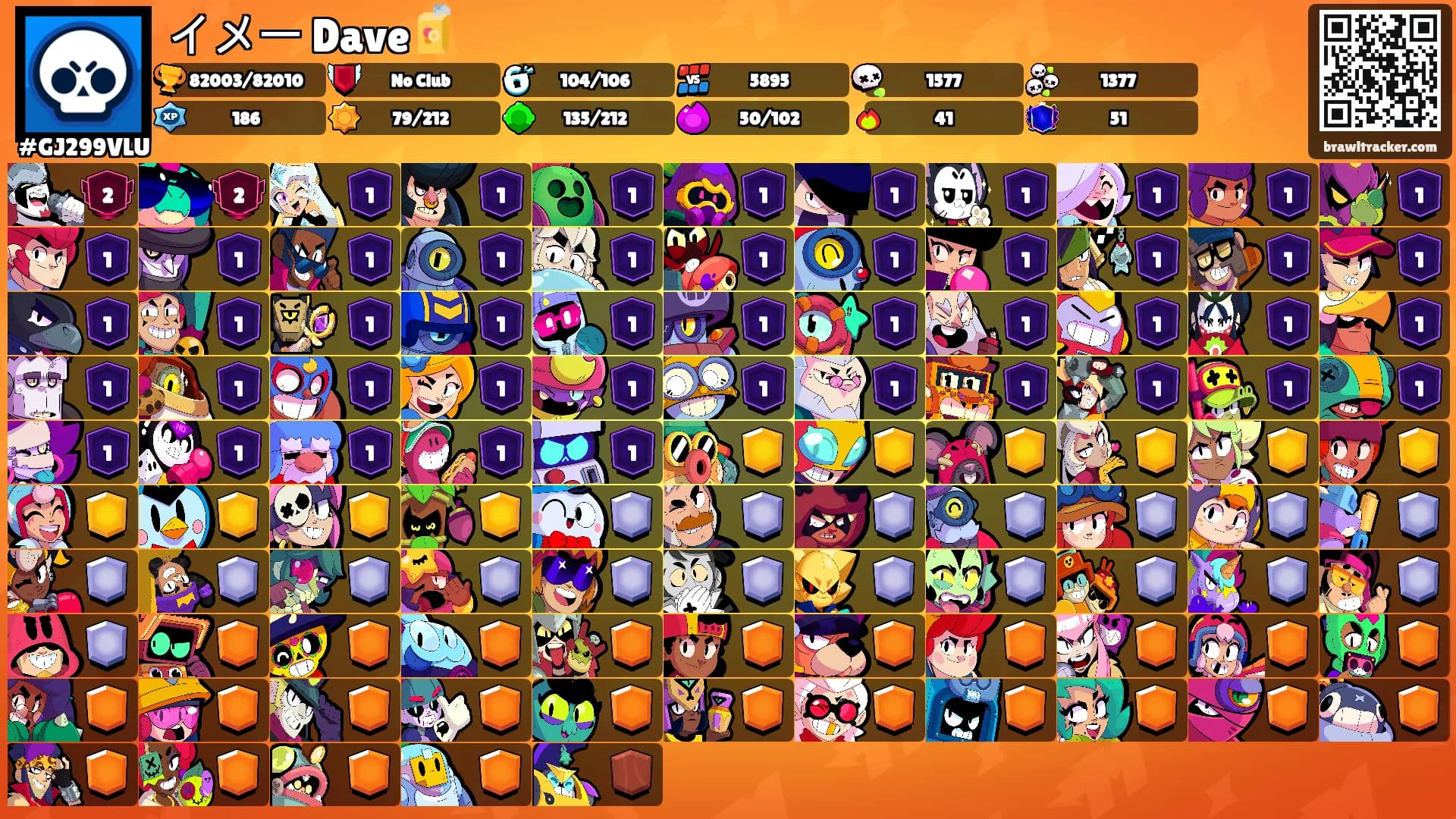 イメー Dave🧃's Ranks