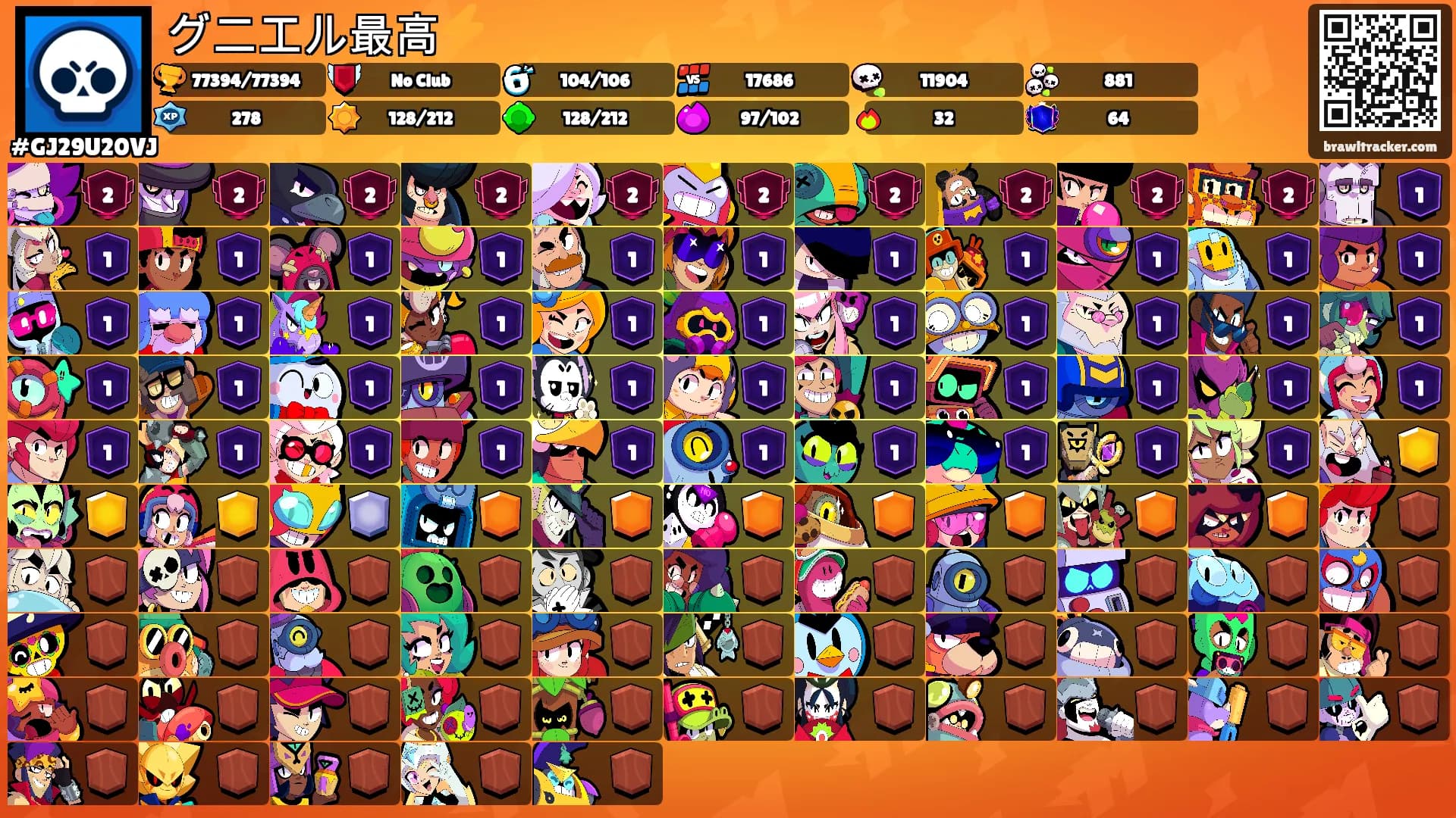 グニエル最高⚡️'s Ranks