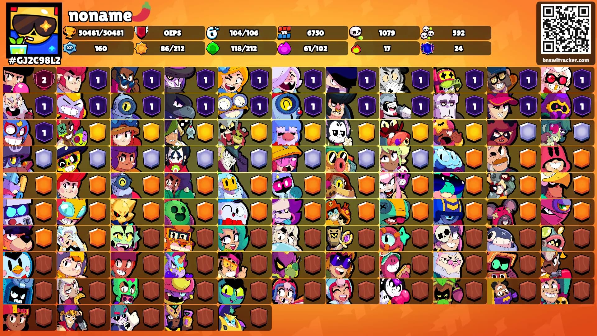 noname🌶️'s Ranks