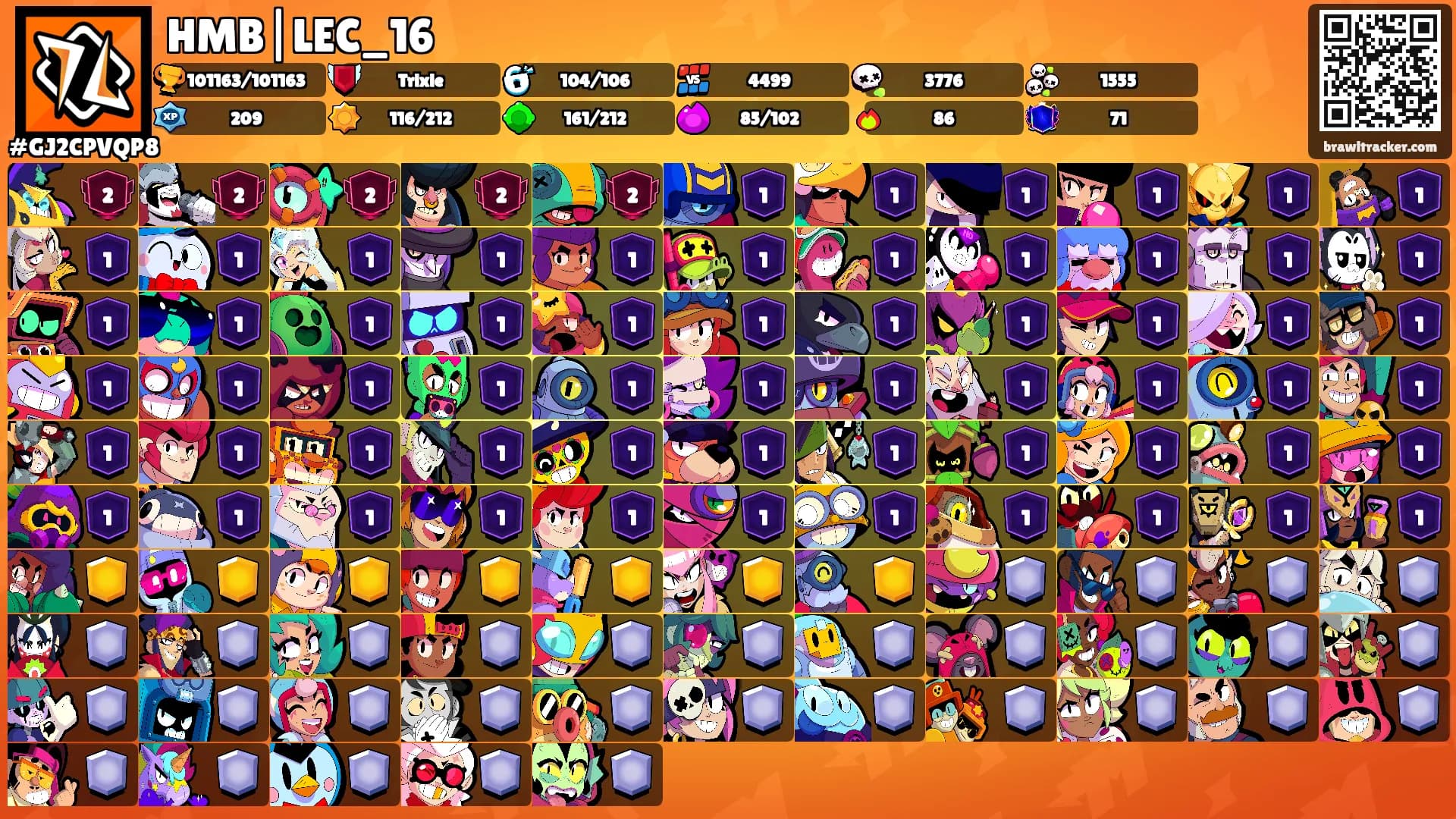 HMB|LEC_16's Ranks