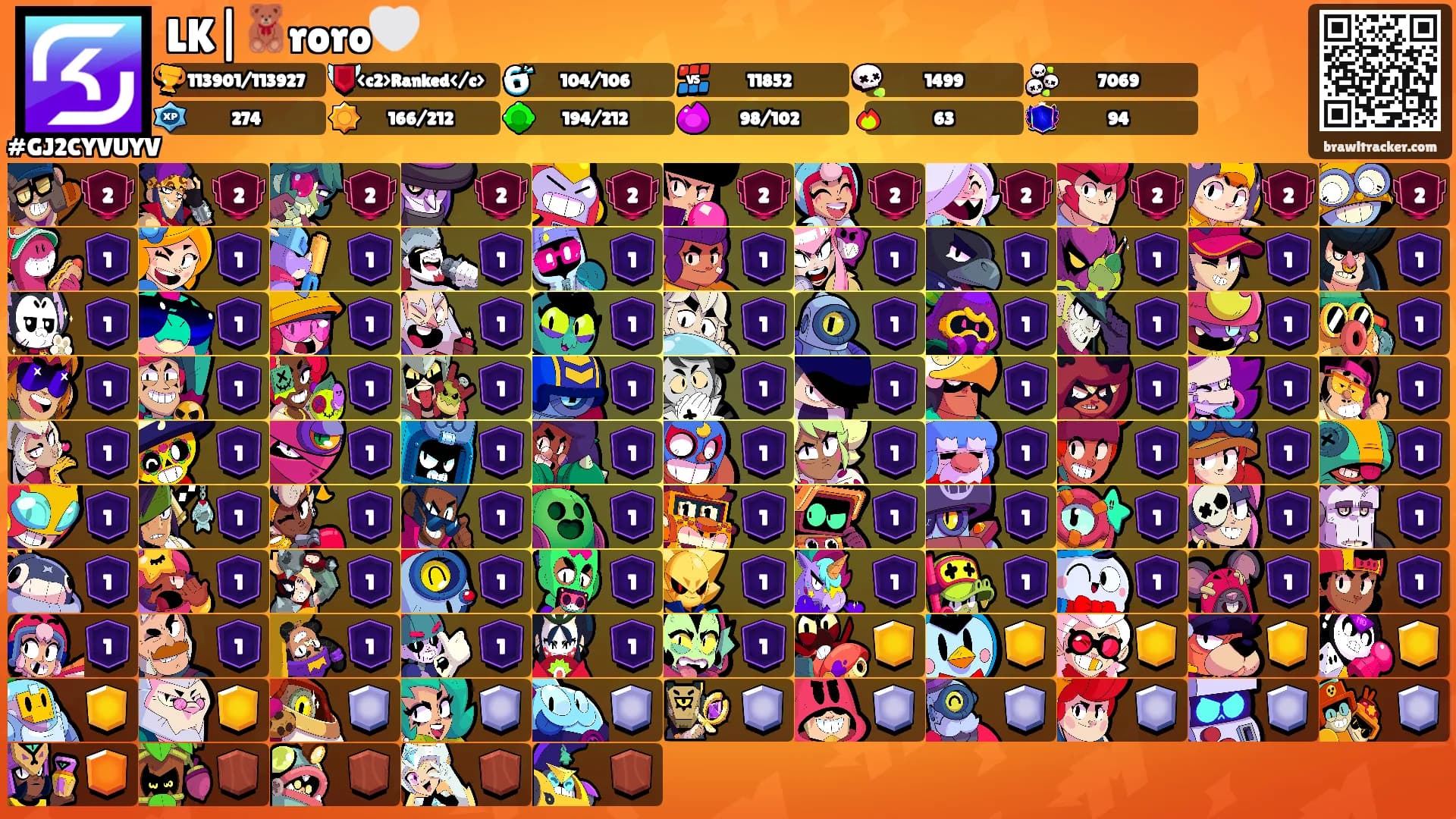 LK|🧸roro🤍's Ranks