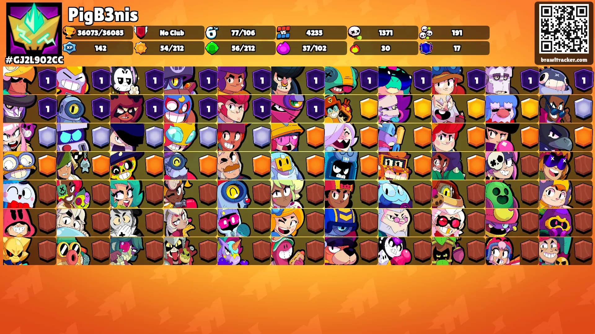 PigB3nis's Ranks