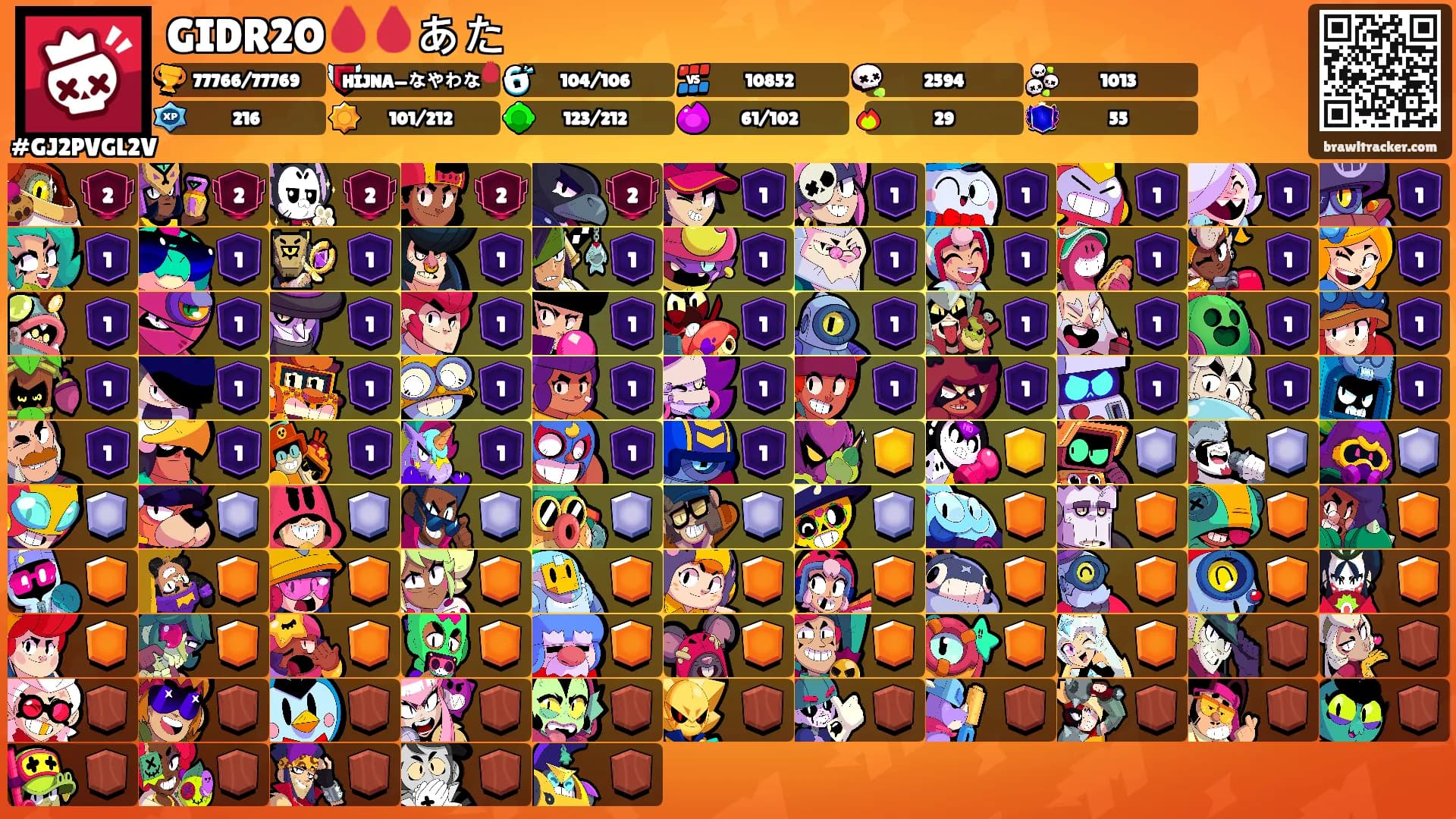 GIDR2O🩸🩸あた's Ranks
