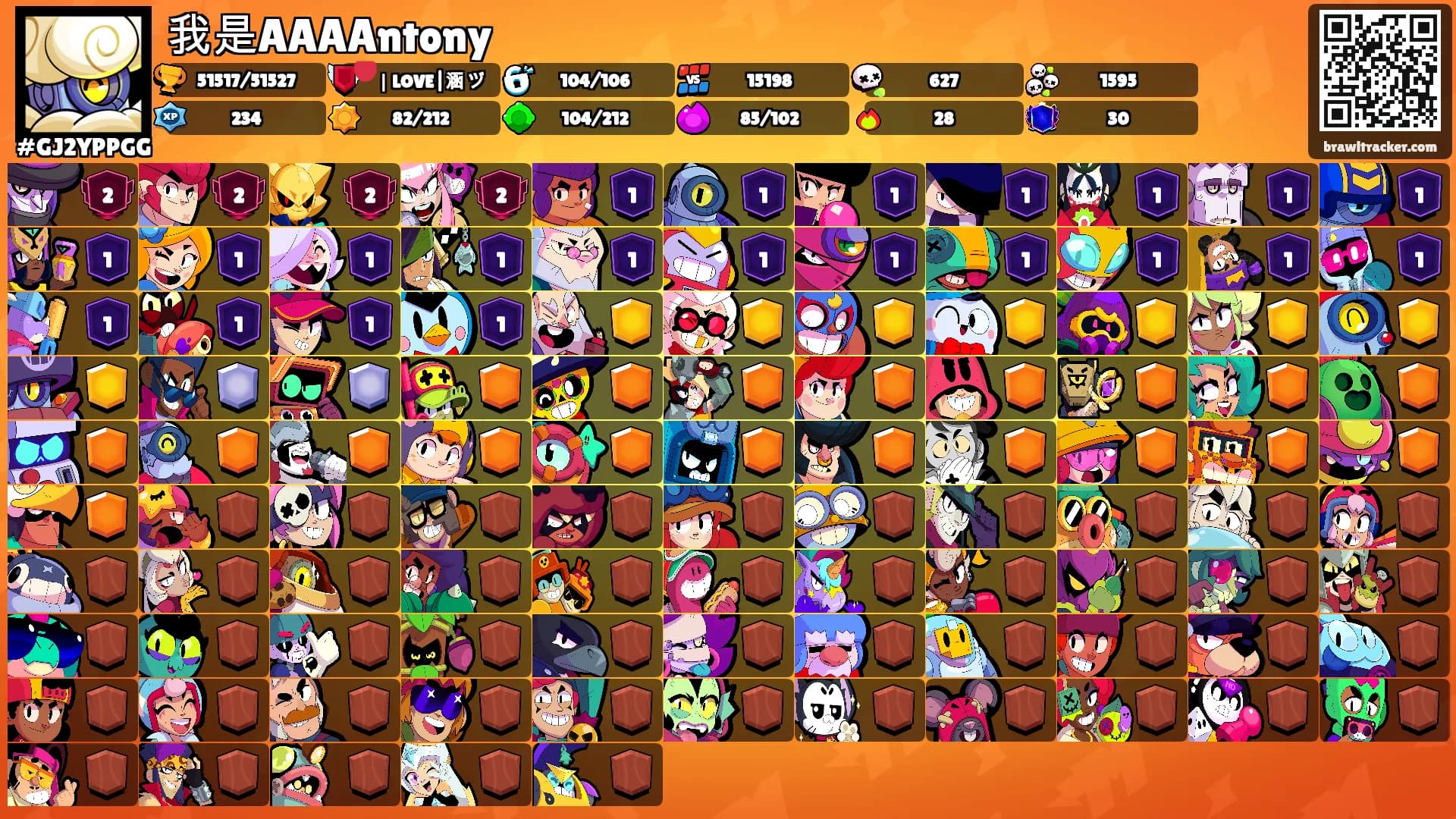 我是AAAAntony's Ranks