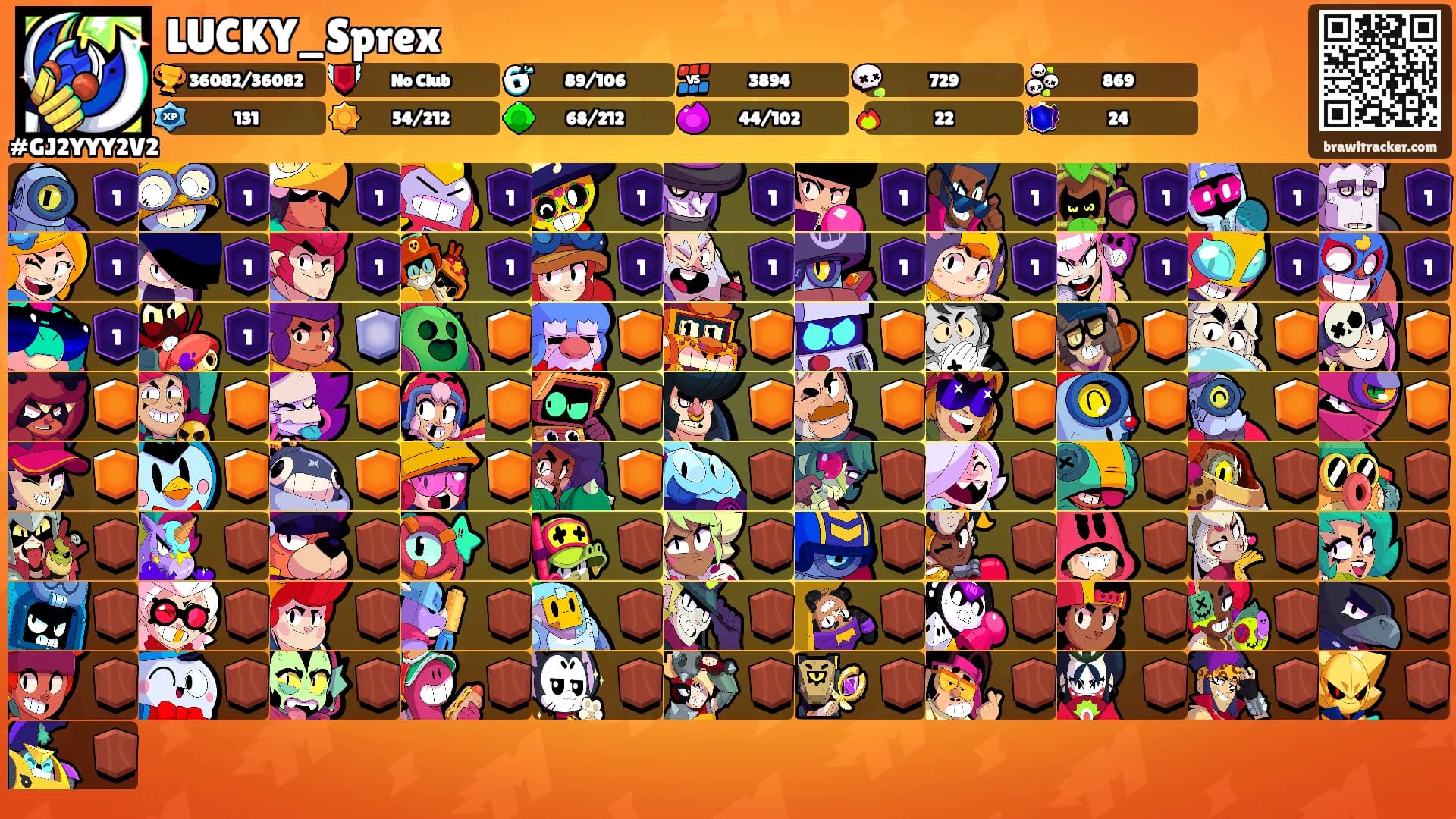 LUCKY_Sprex's Ranks