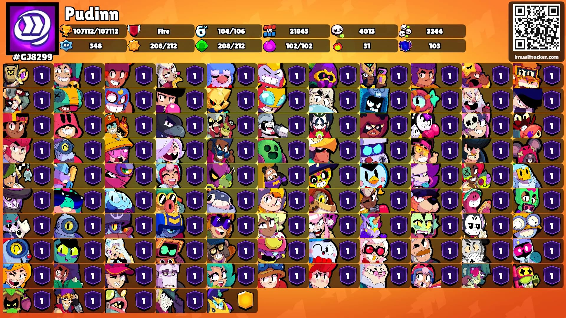 Pudinn's Ranks