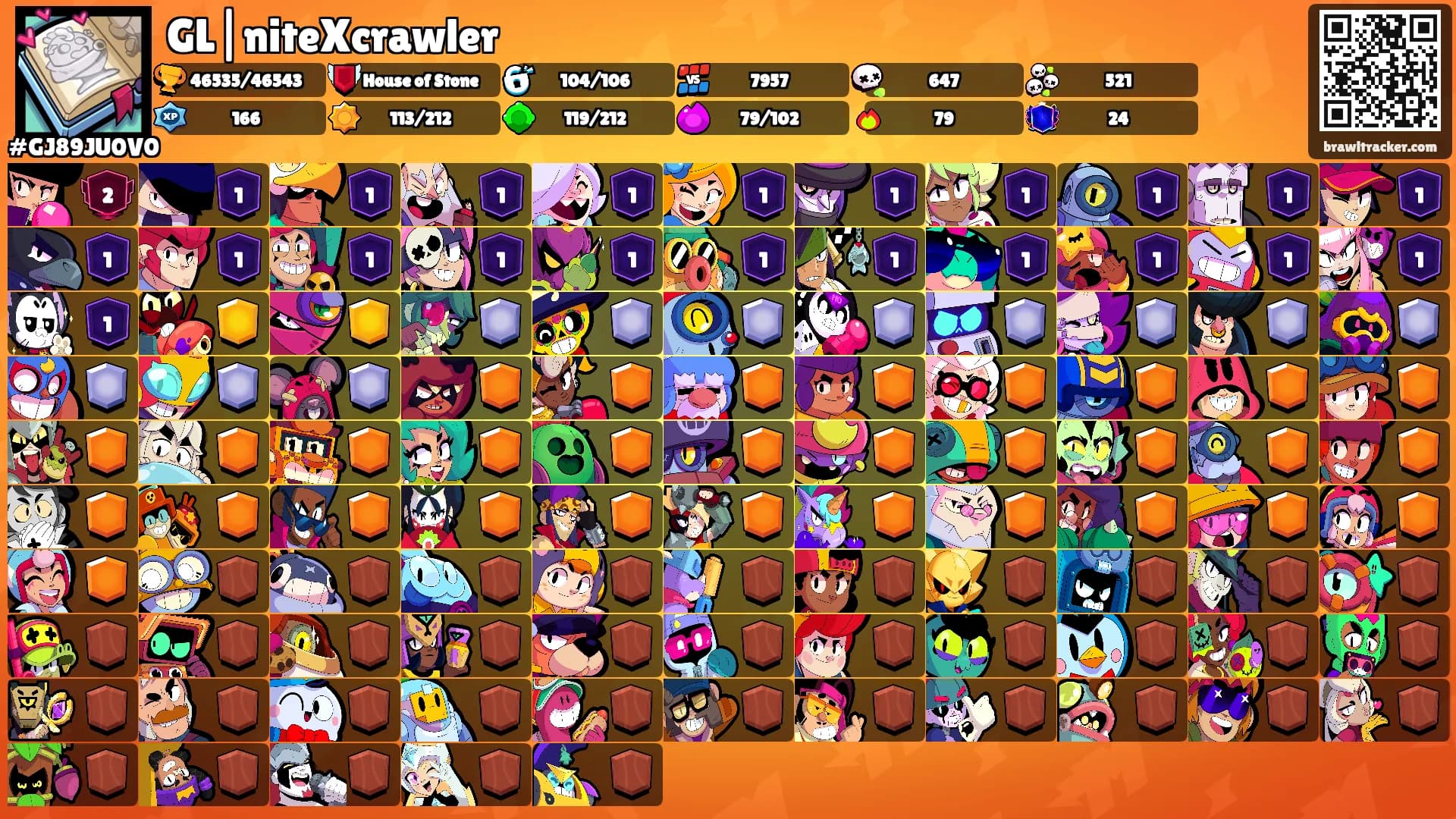 GL|niteXcrawler's Ranks