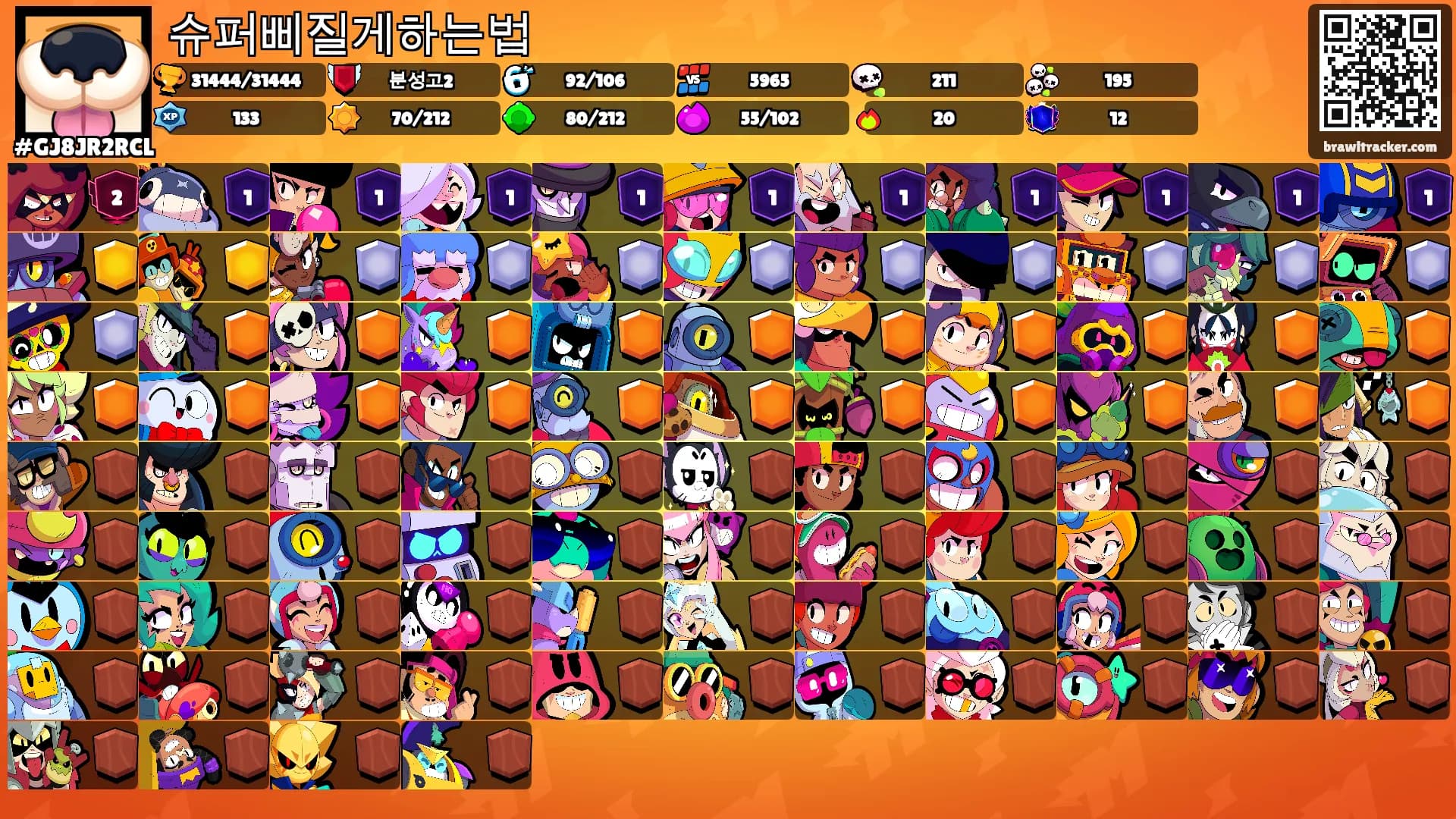 슈퍼삐질게하는법's Ranks