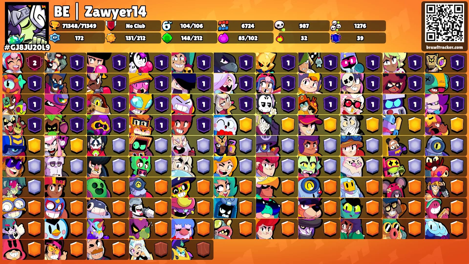 BE | Zawyer14's Ranks