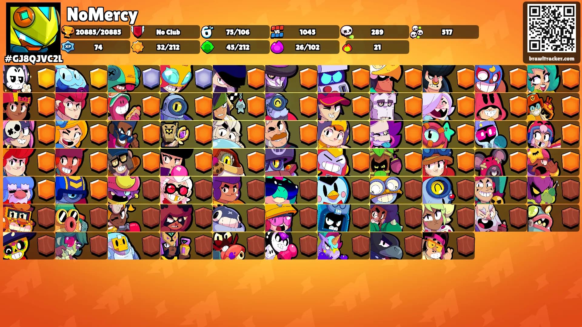 NoMercy's Ranks