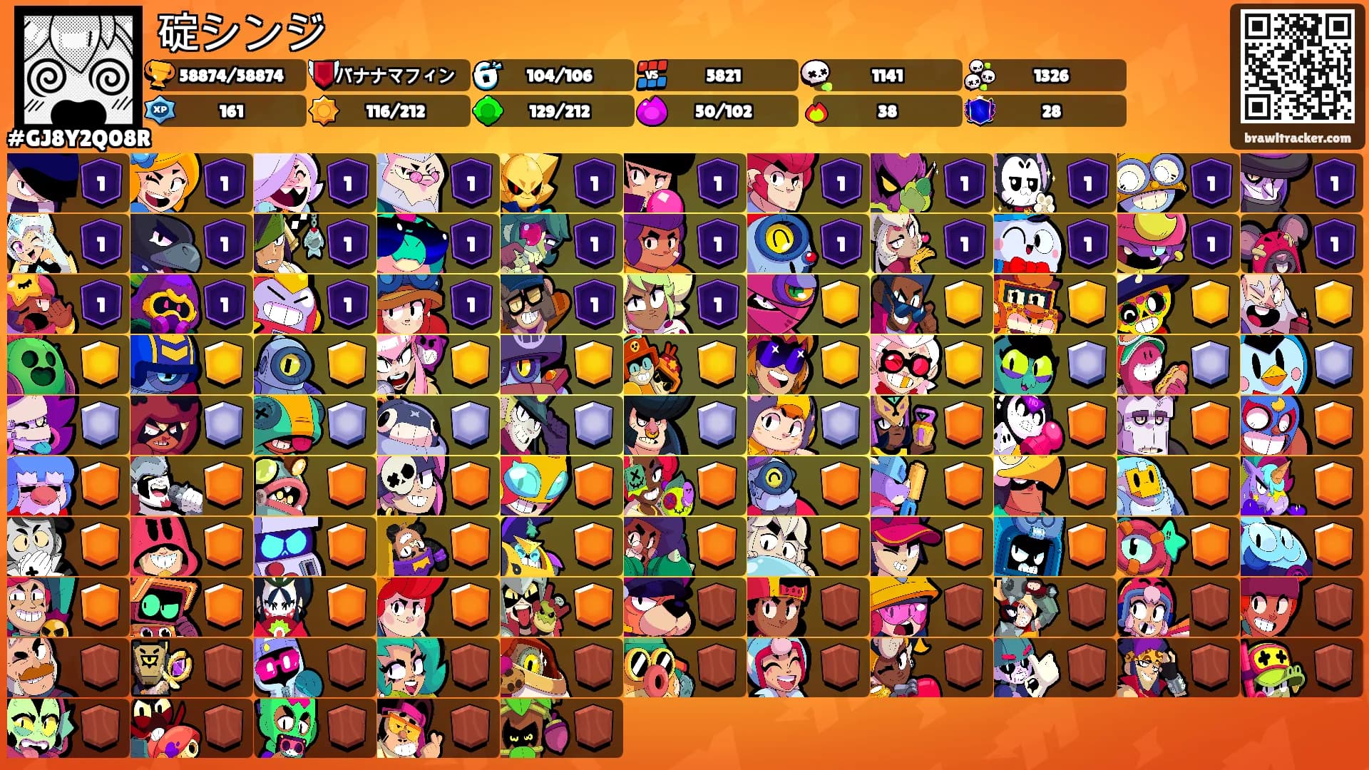 碇シンジ's Ranks