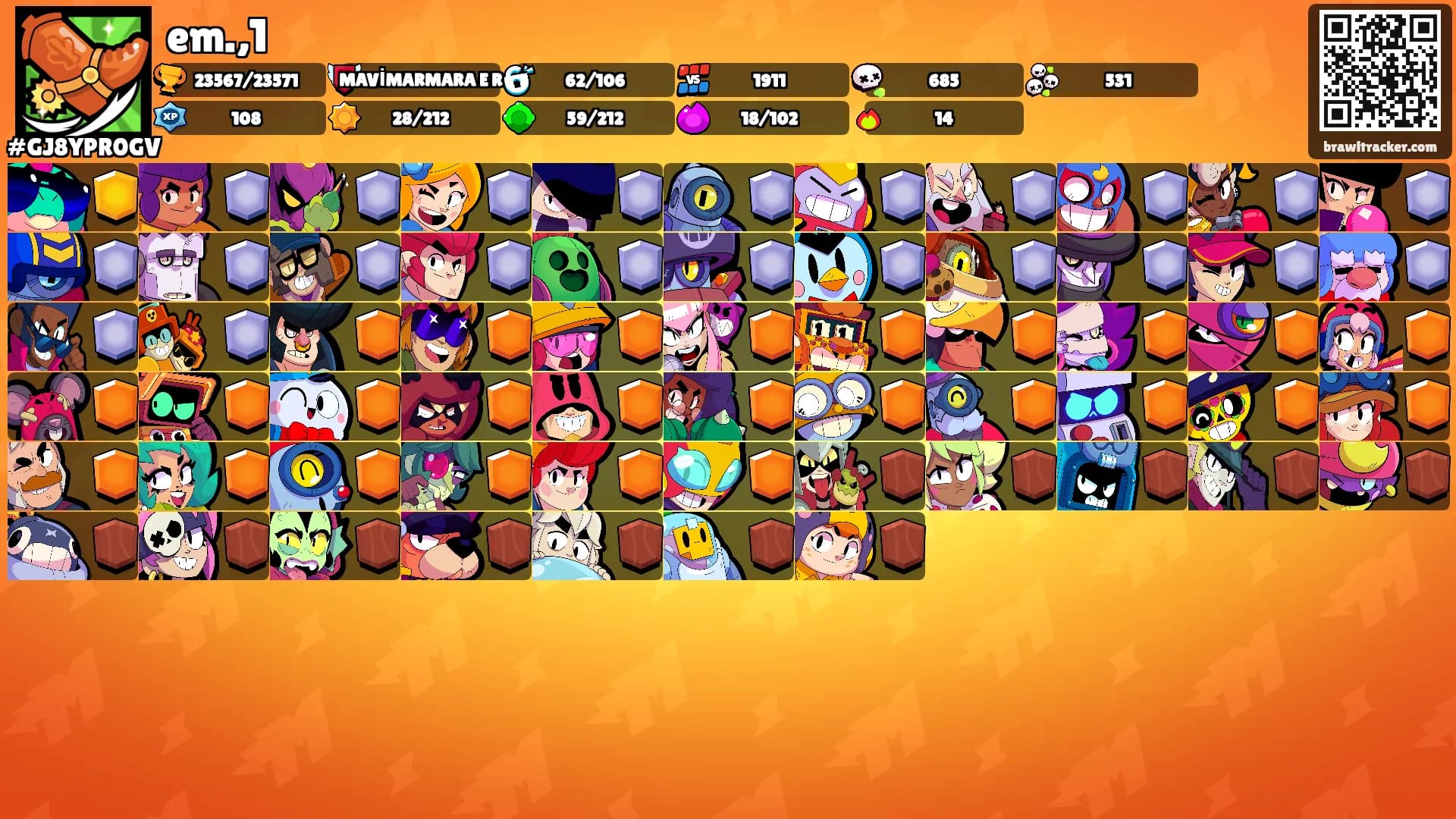 em.,1's Ranks