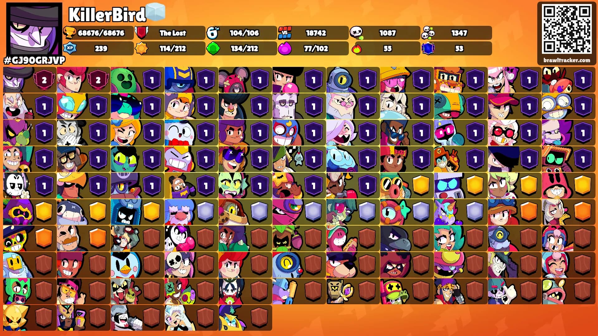 KillerBird🧊's Ranks