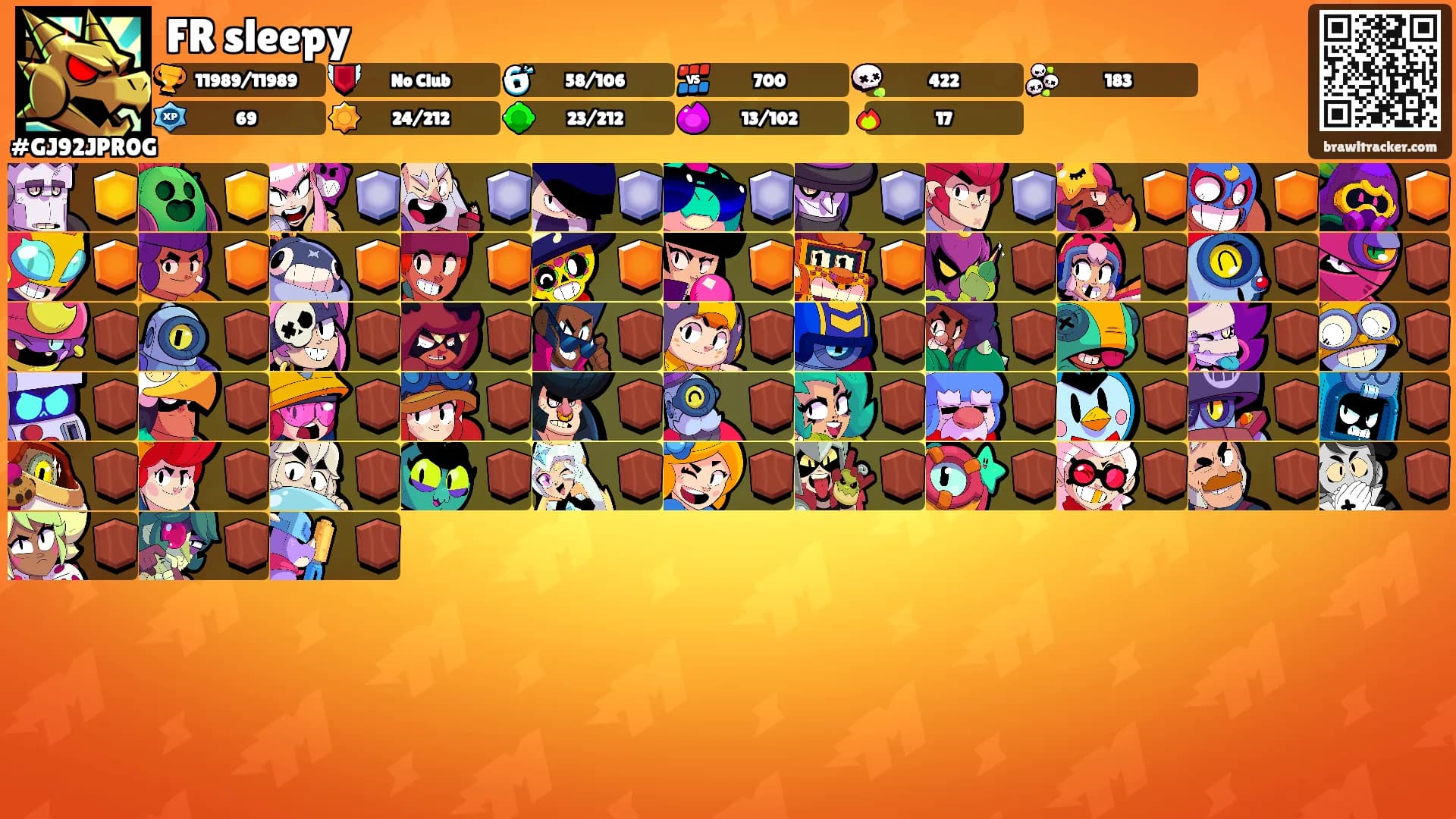 FR sleepy's Ranks