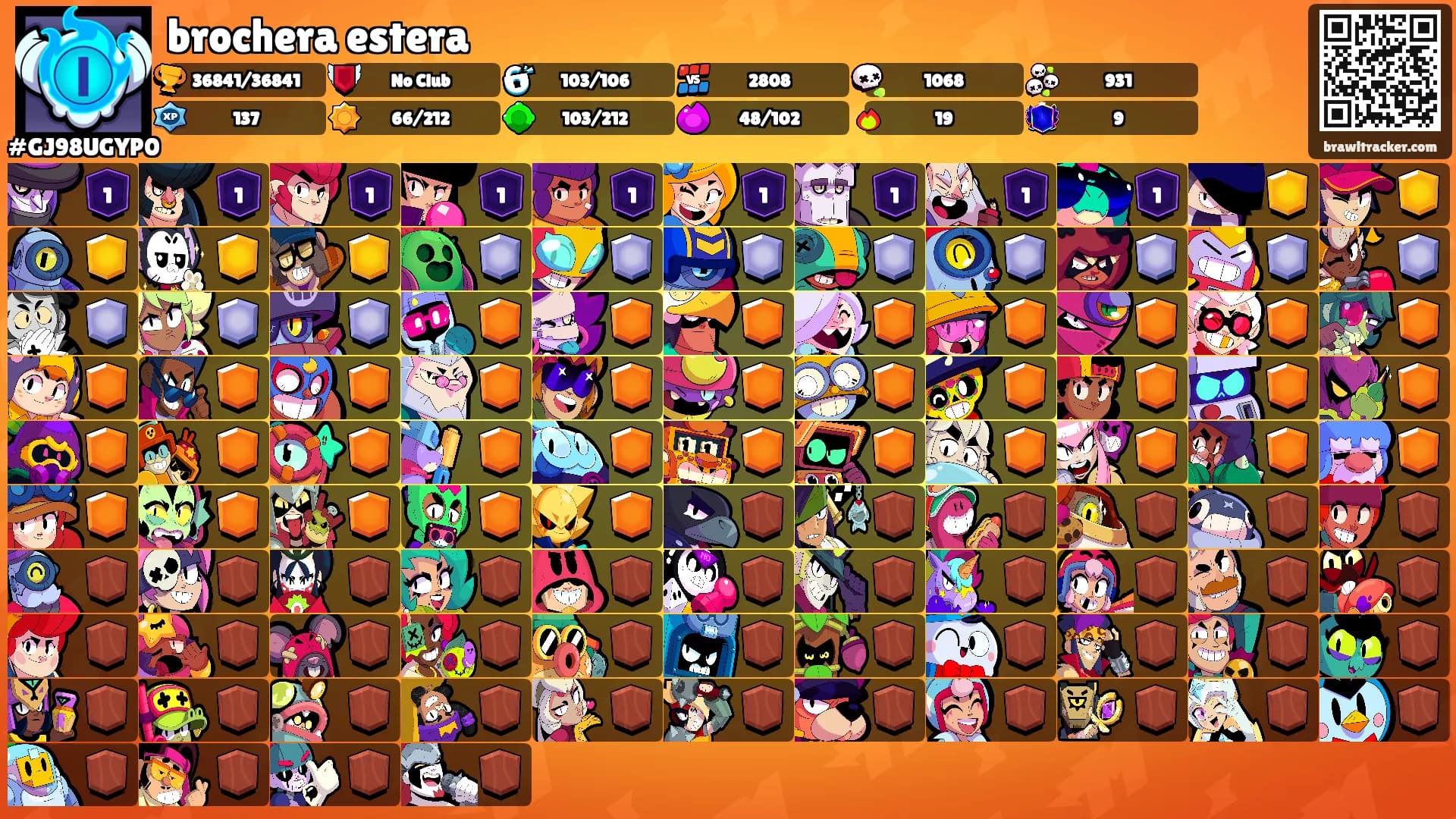 brochera estera's Ranks