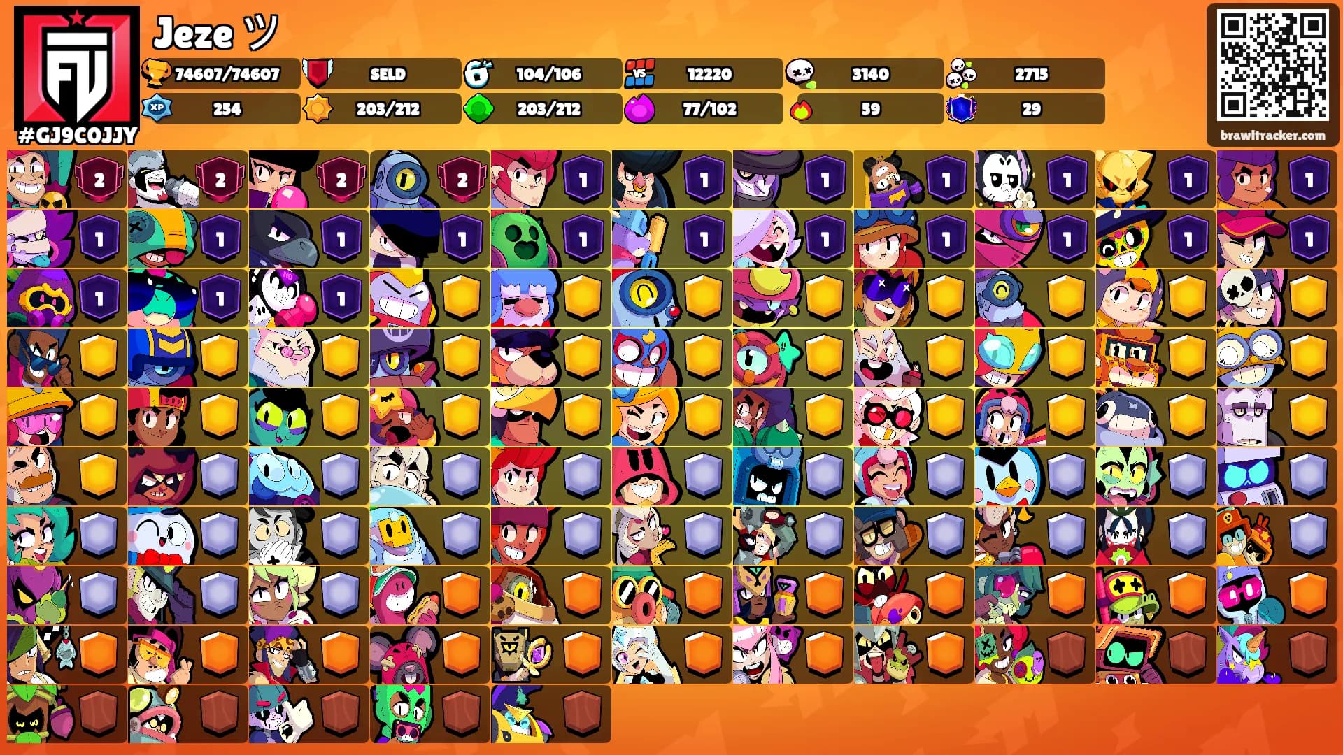Jeze ツ's Ranks