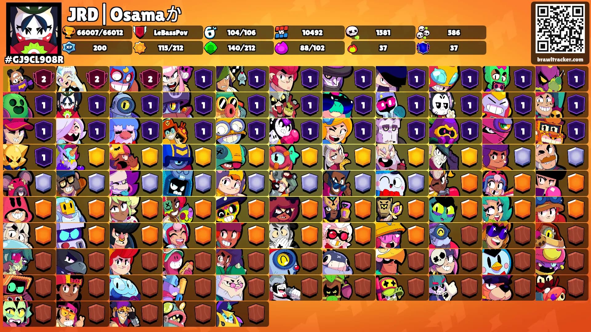 JRD|Osamaか's Ranks