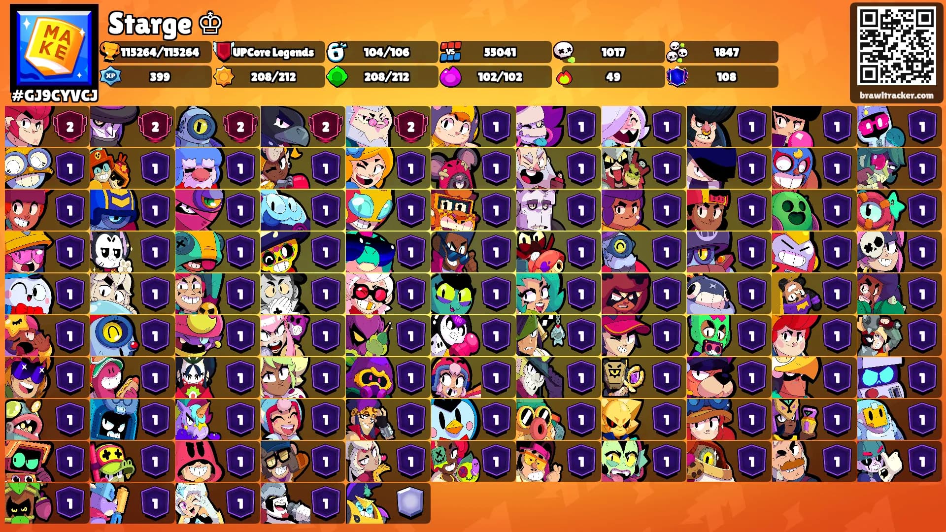Starge ♔'s Ranks