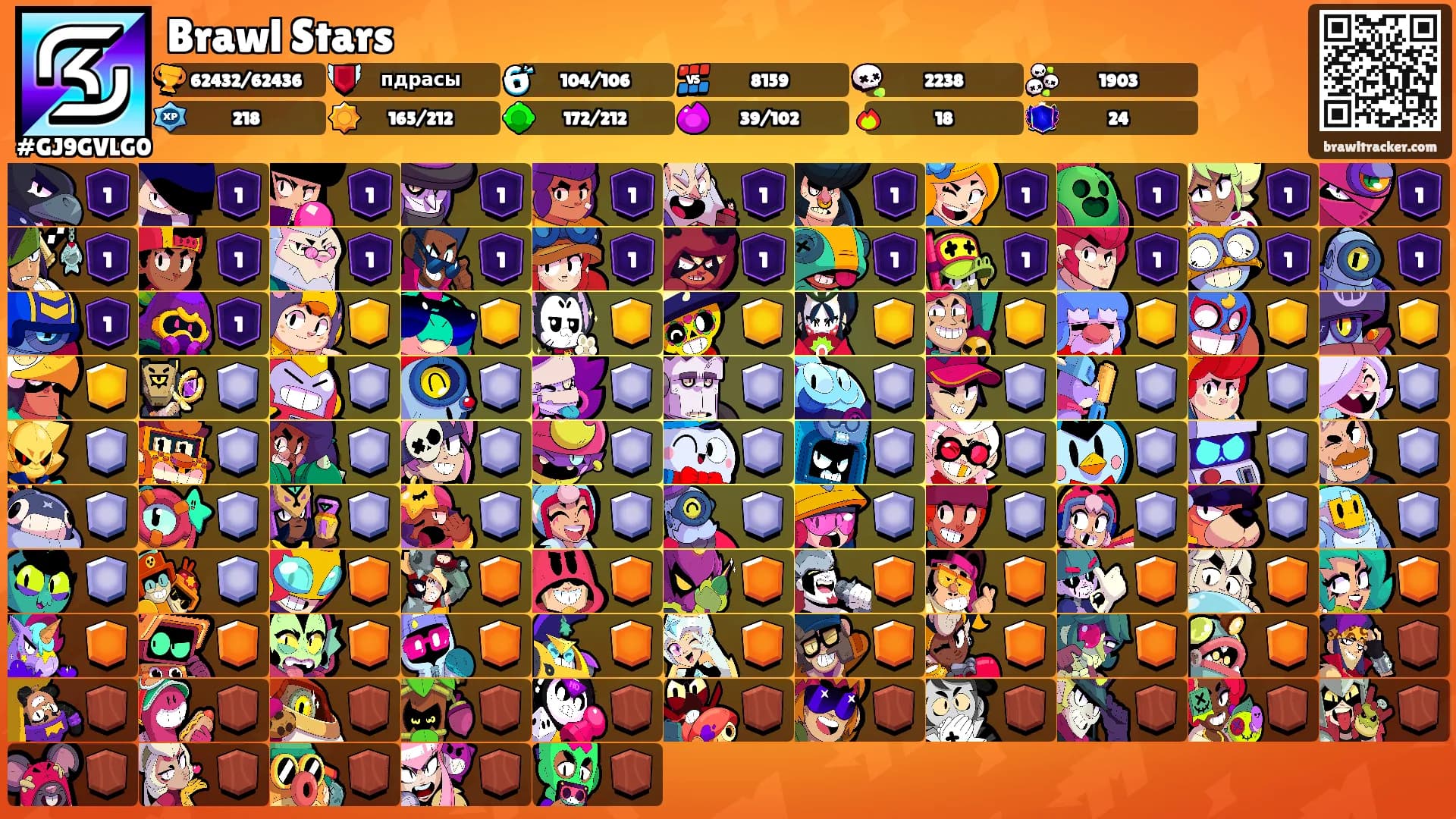 Brawl Stars's Ranks