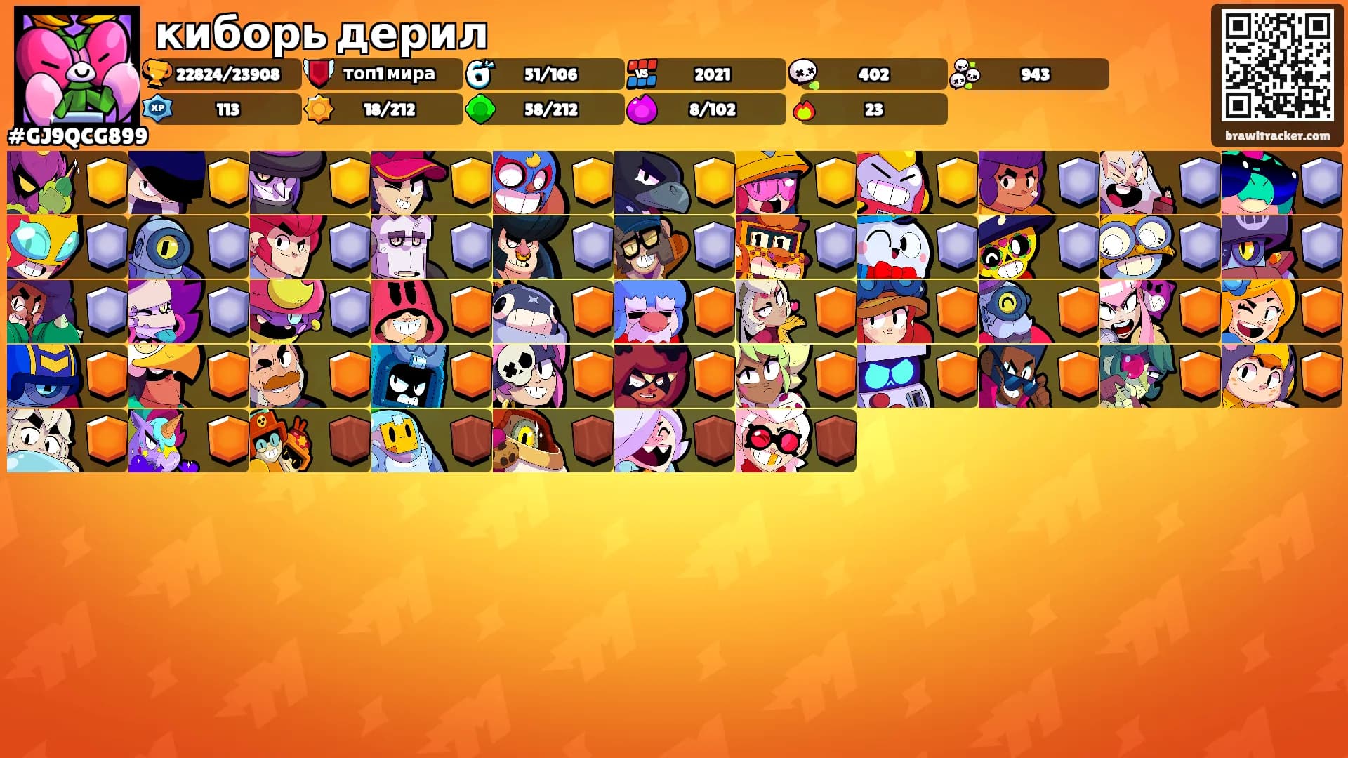 киборь дерил's Ranks