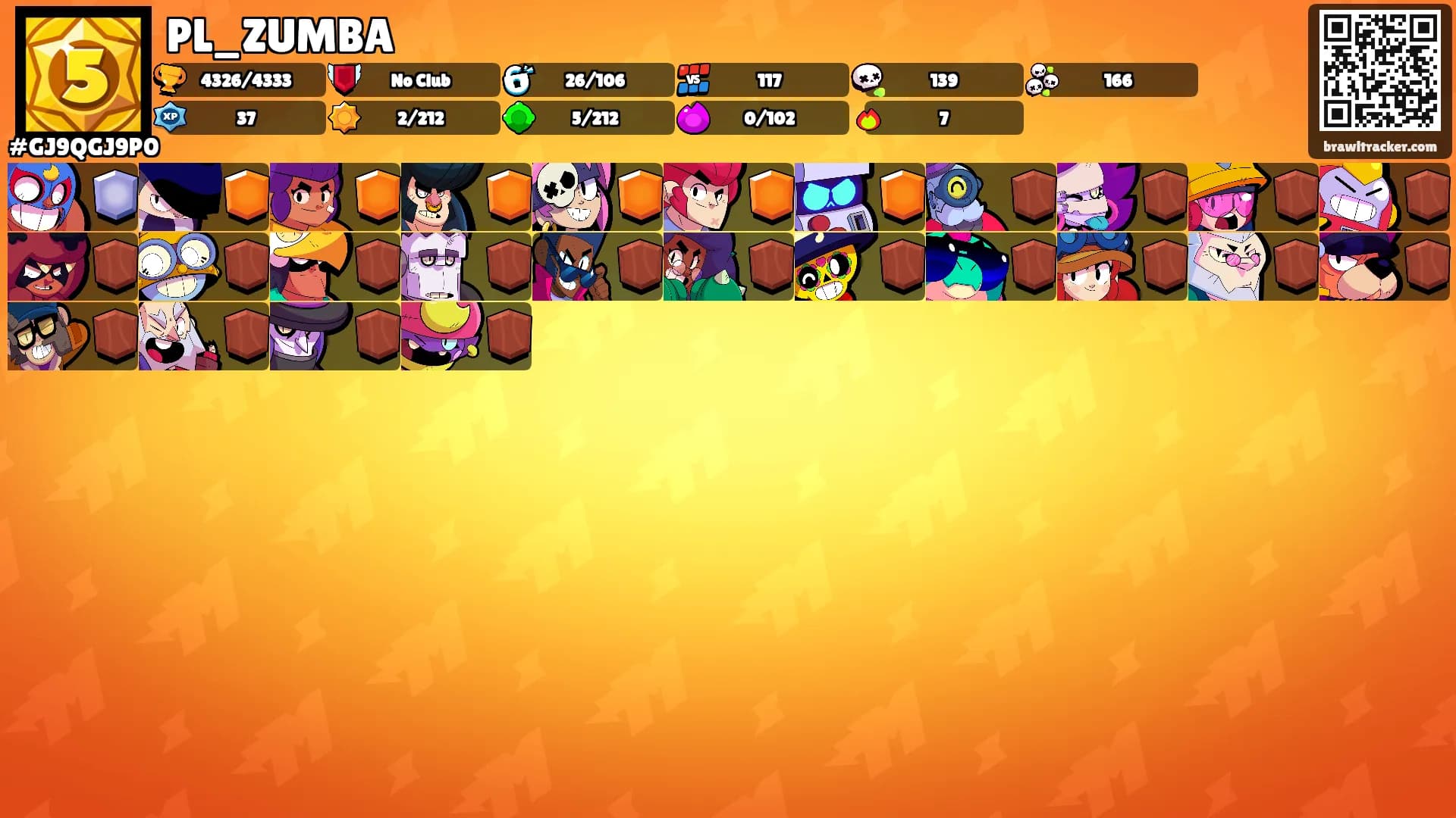 PL_ZUMBA's Ranks