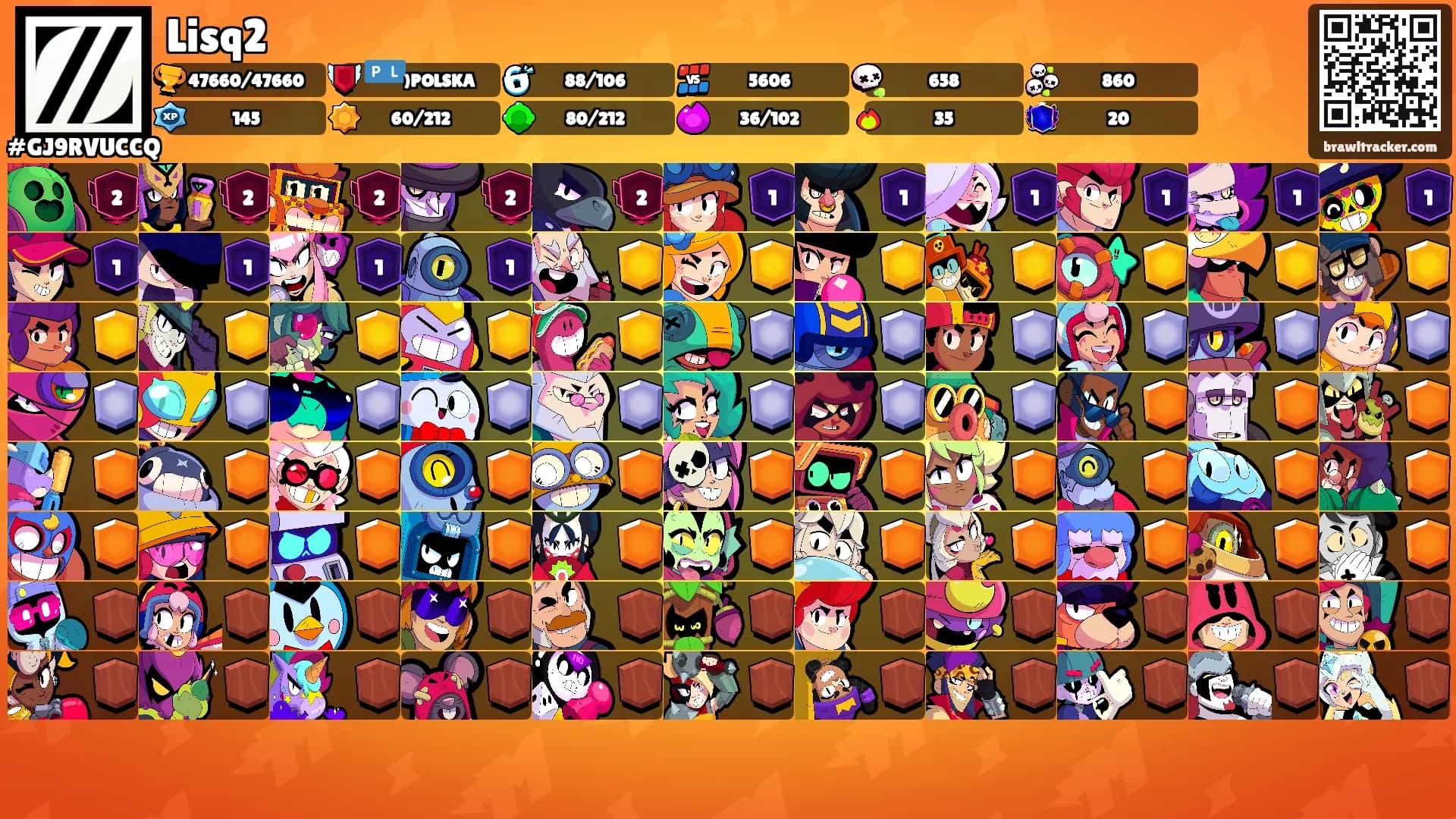 Lisq2's Ranks