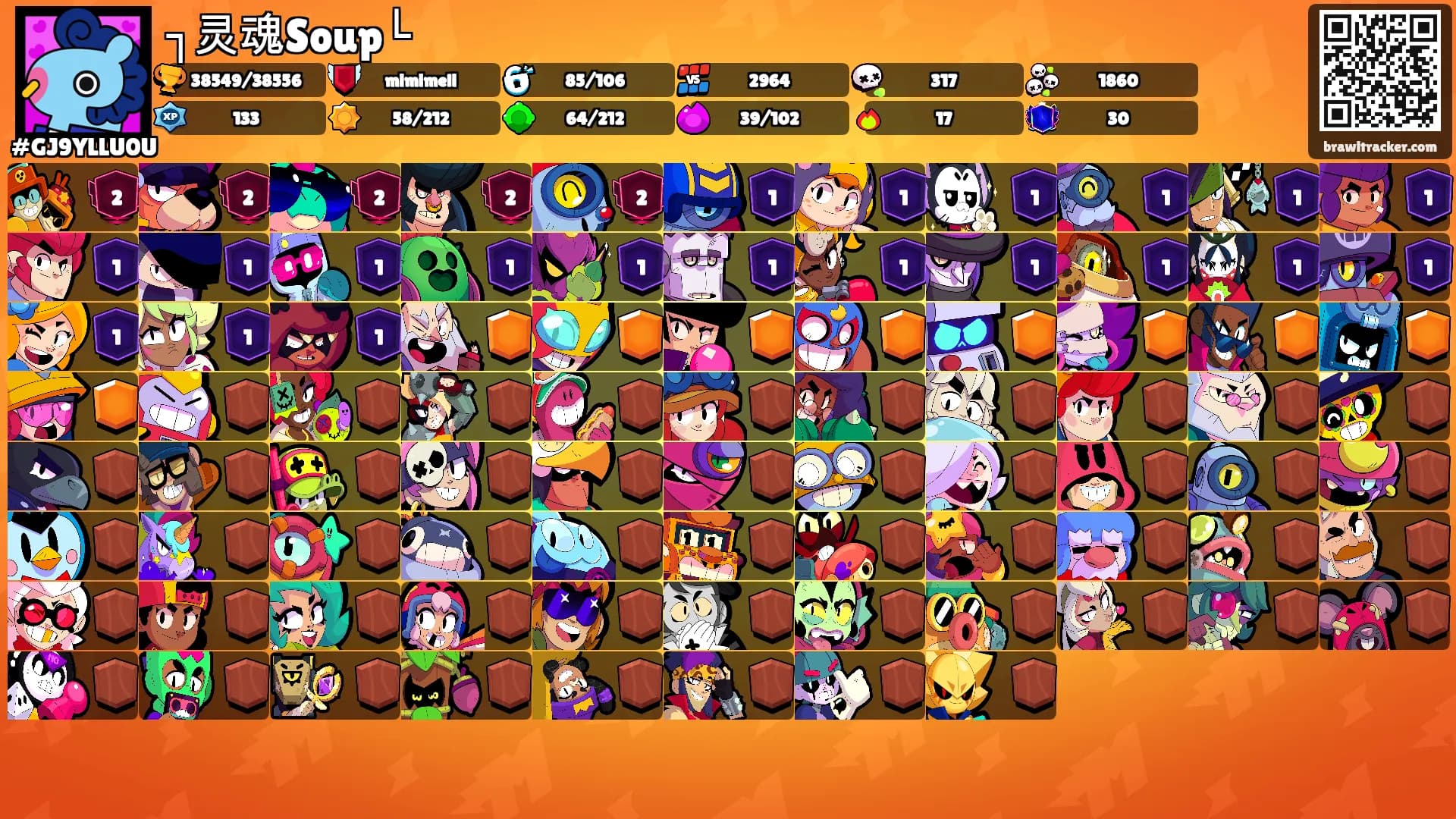 ┐灵魂Soup└'s Ranks