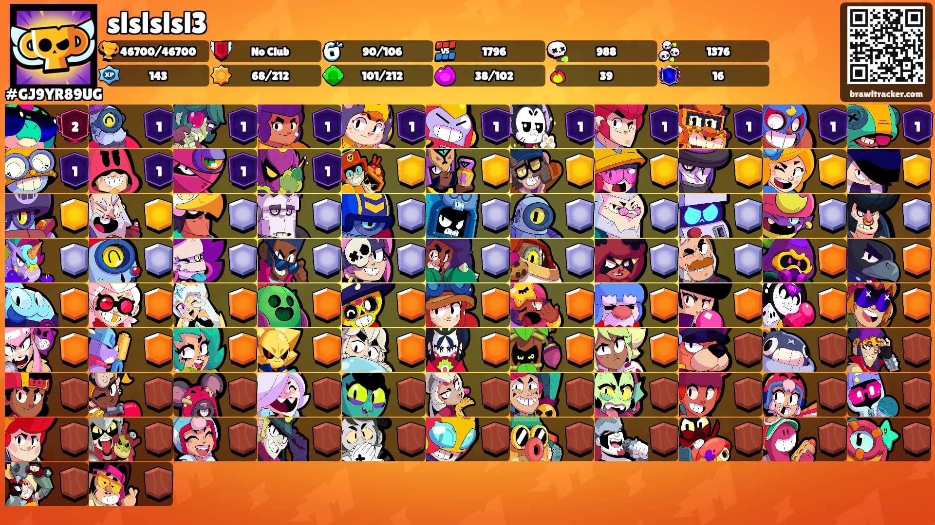 slslslsl3's Ranks