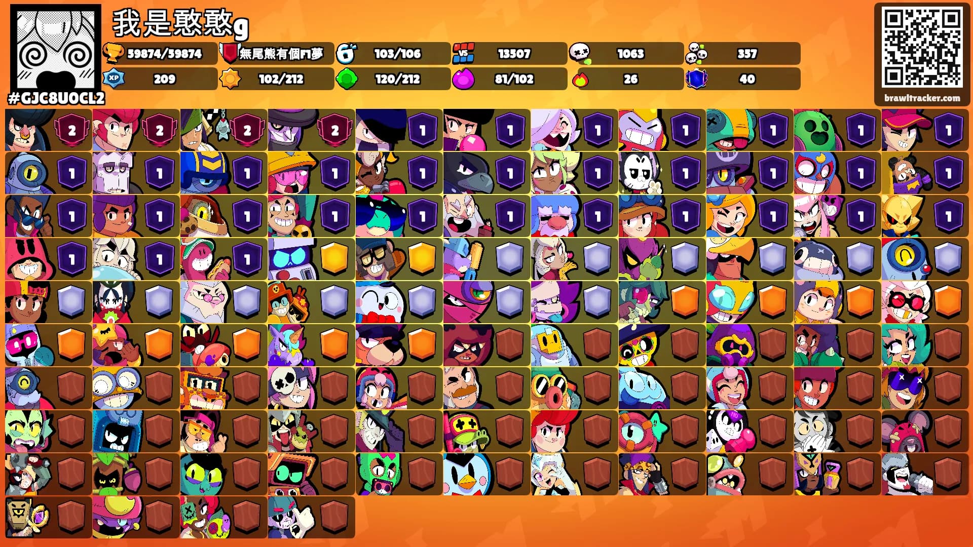 我是憨憨g's Ranks