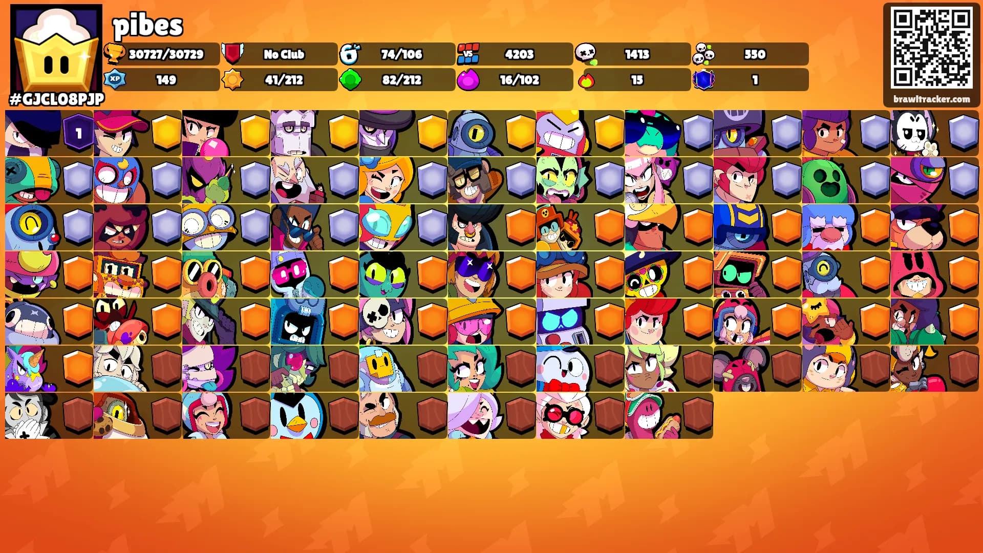 pibes's Ranks