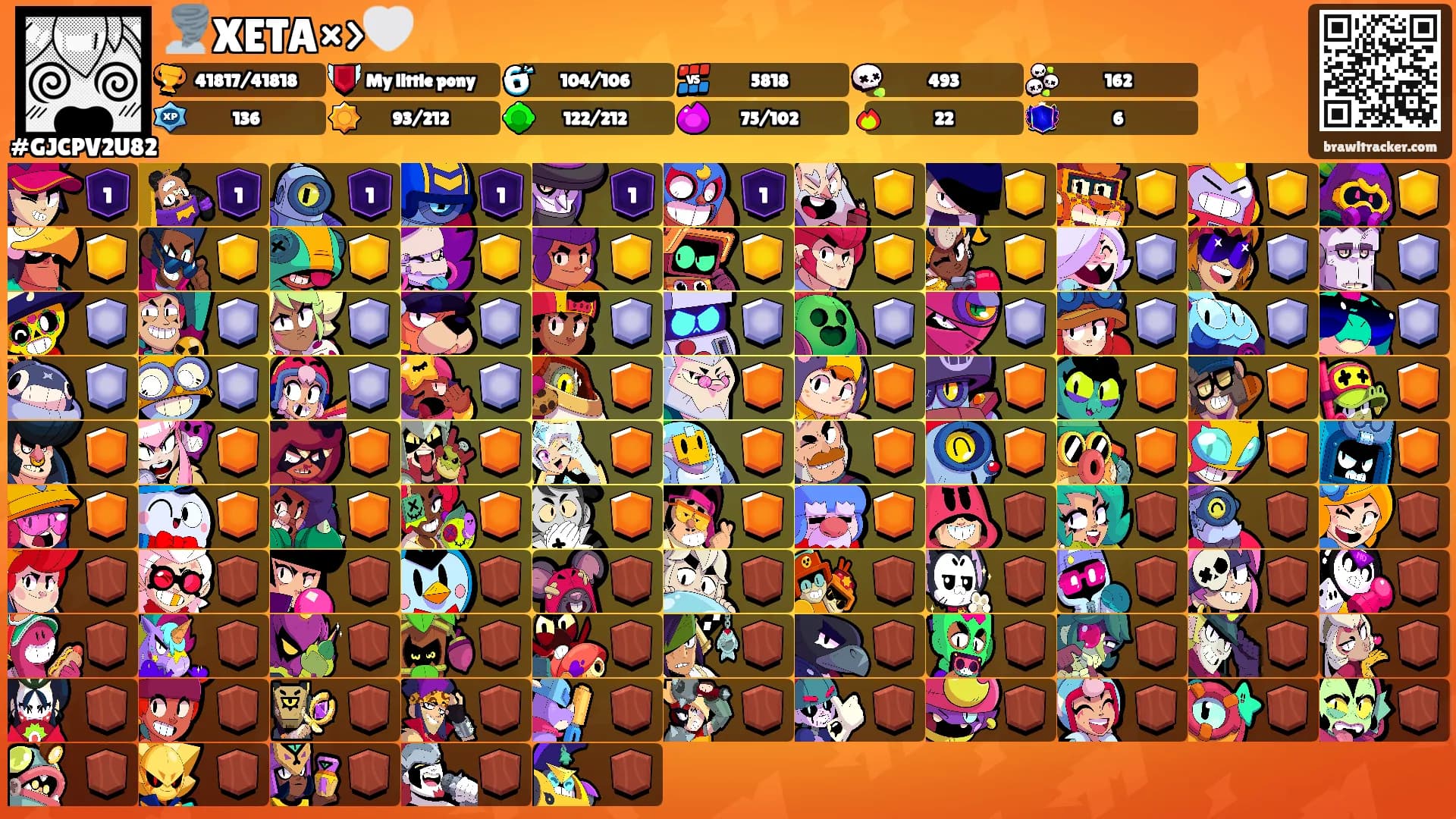 🌪️XETA×>🤍's Ranks