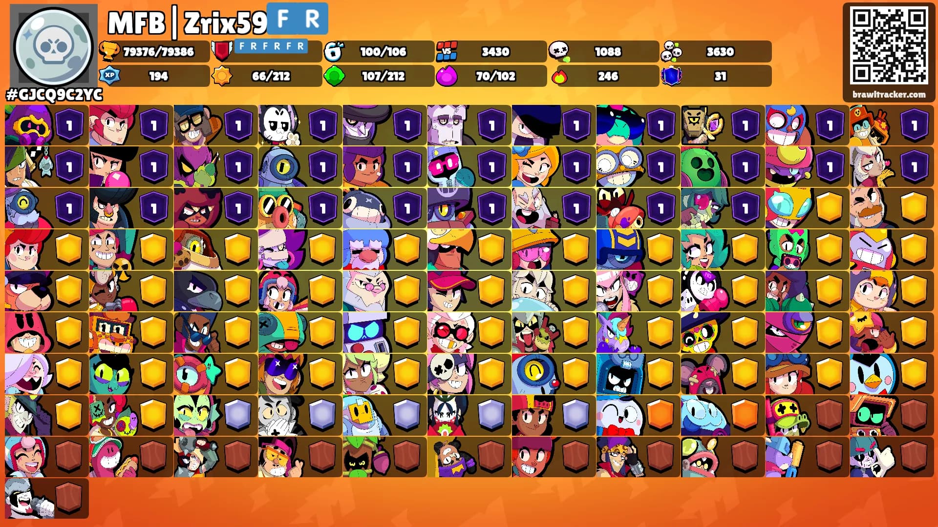 MFB|Zrix59🇫🇷's Ranks