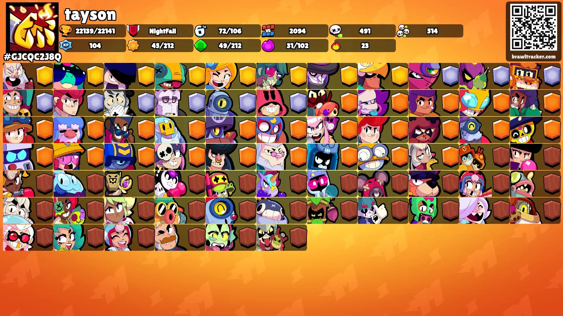 tayson's Ranks