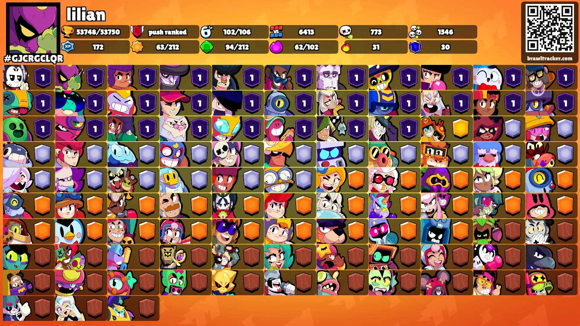 lilian's Ranks