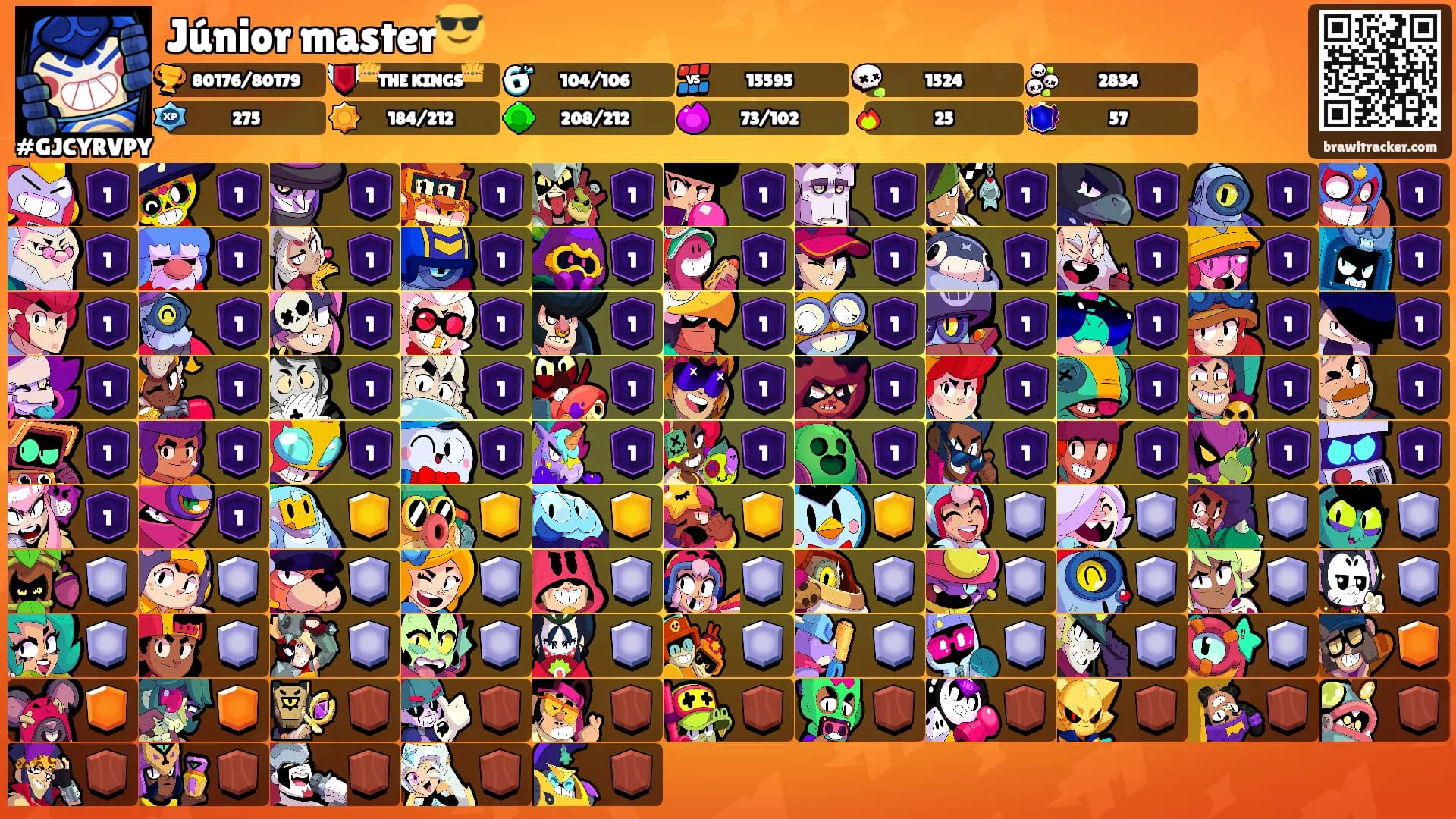 Júnior master😎's Ranks