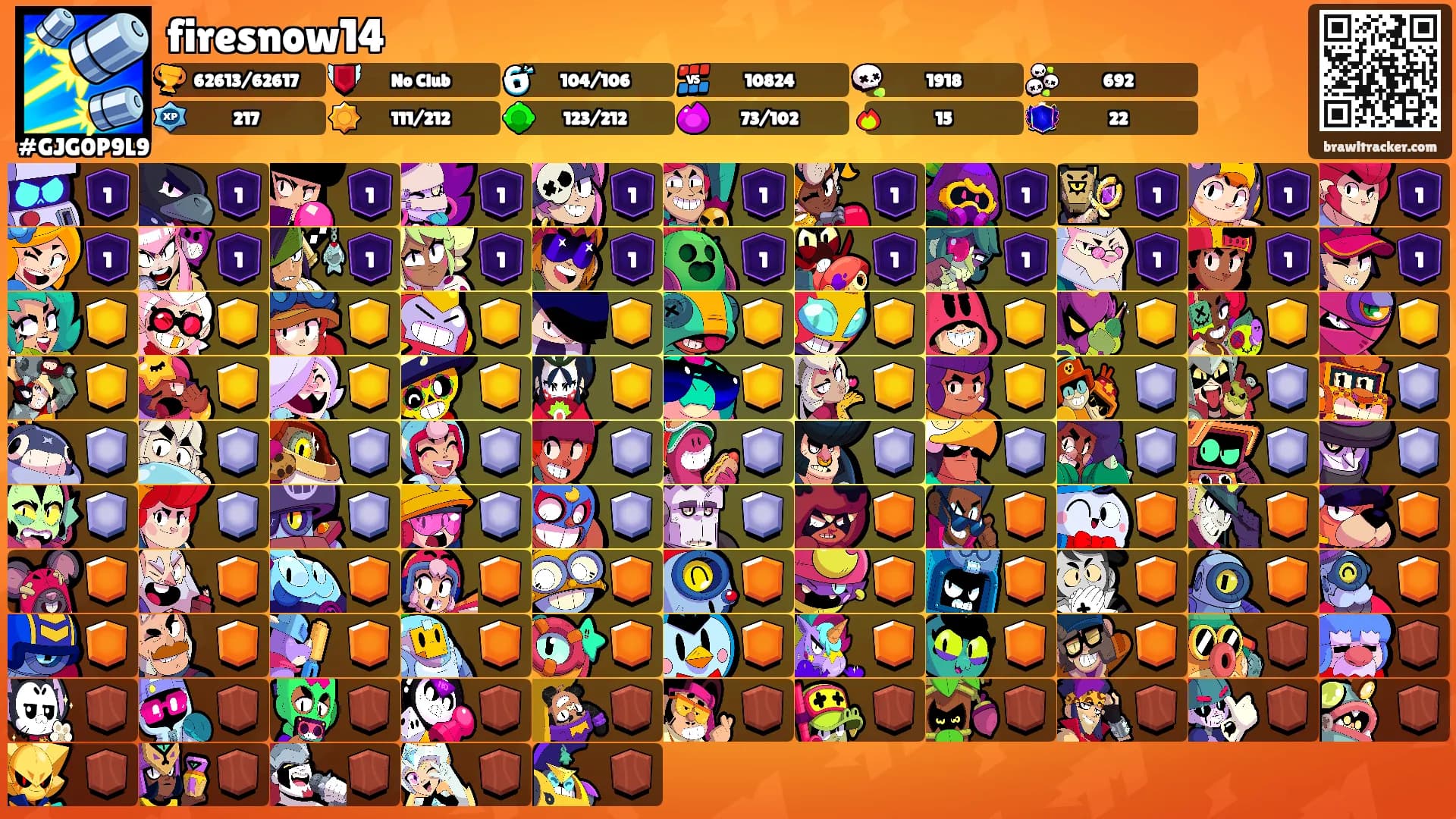 firesnow14's Ranks