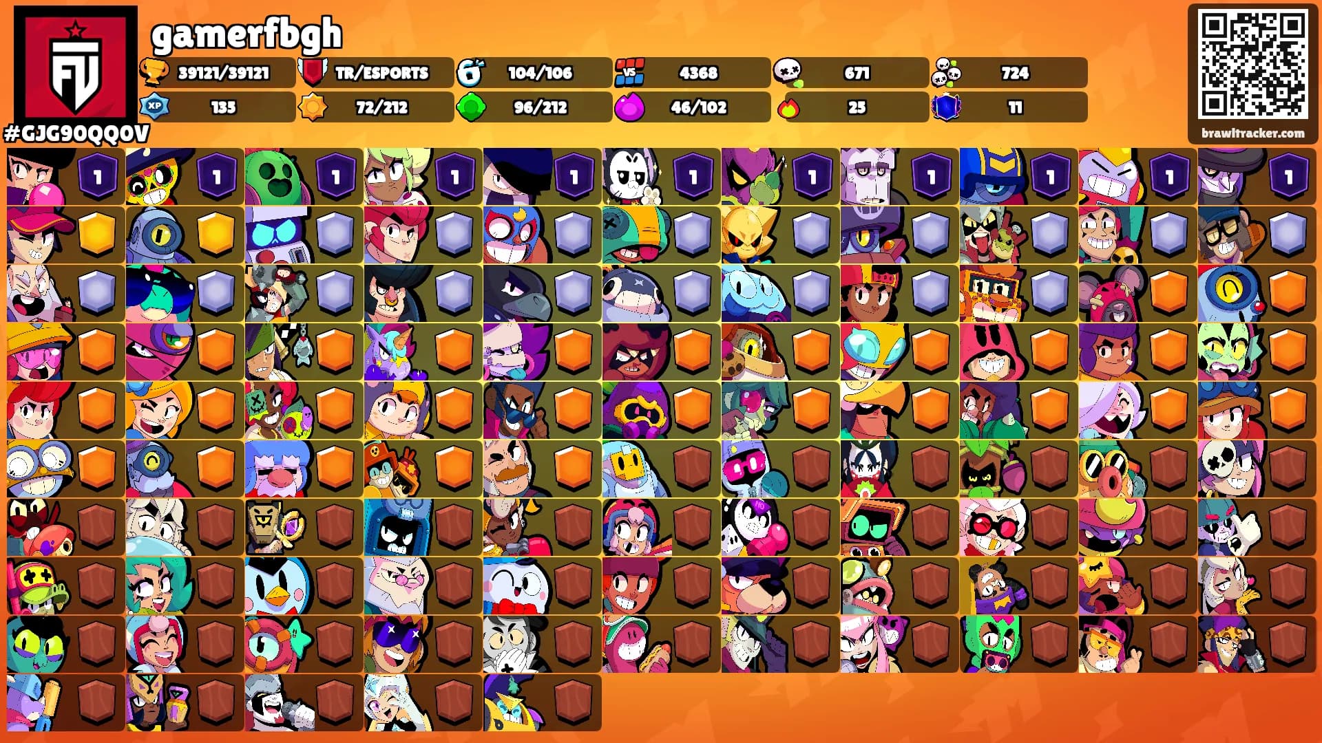 gamerfbgh's Ranks