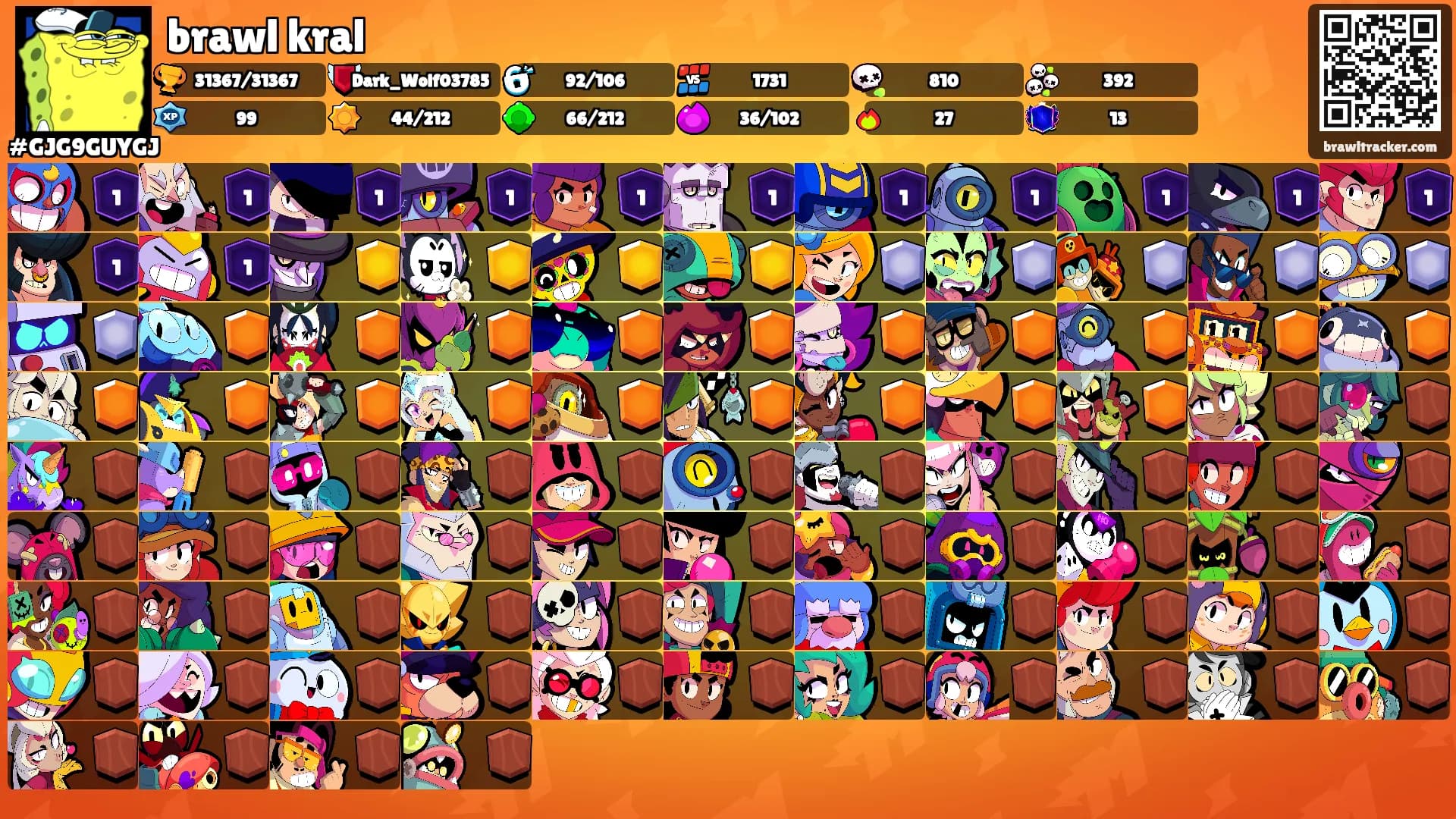 brawl kral's Ranks