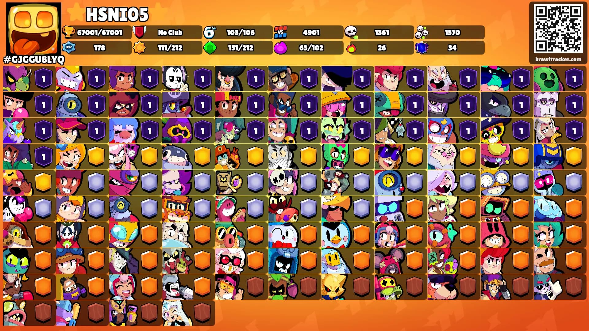 ⭐HSNI05⭐'s Ranks