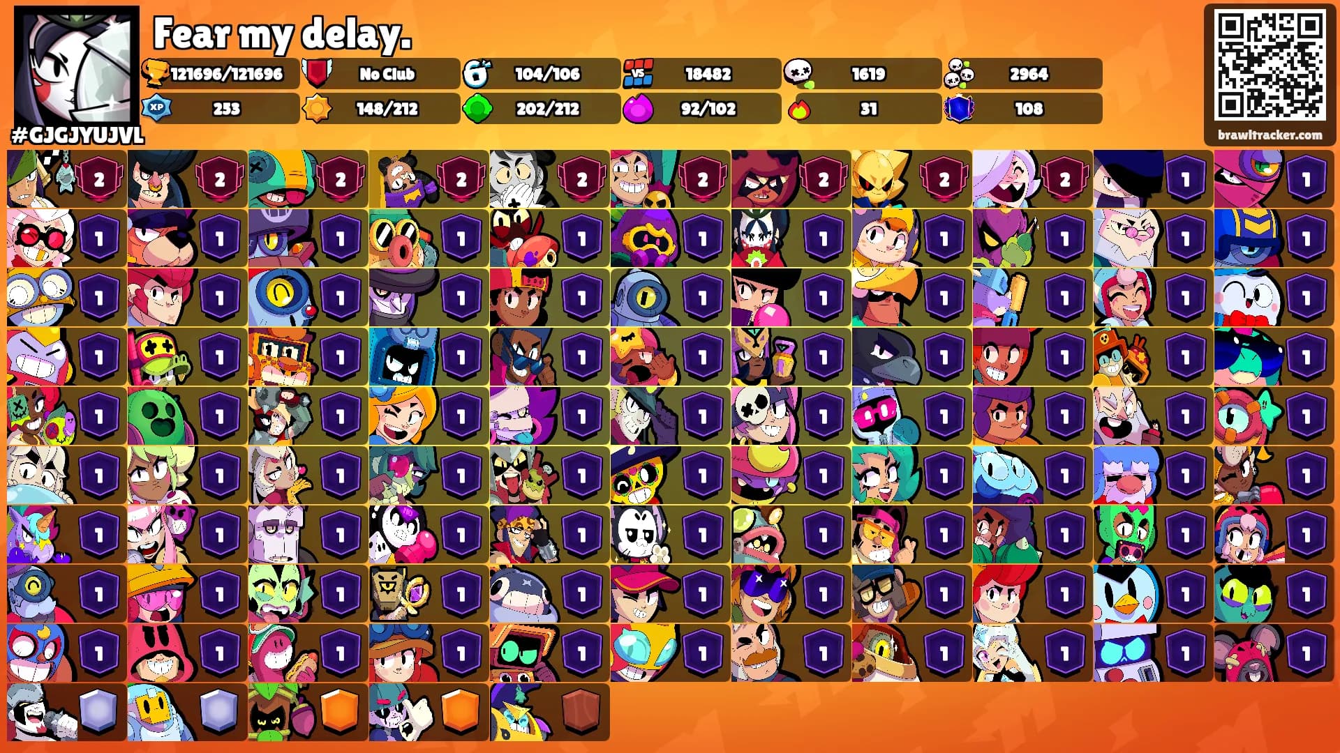 Fear my delay.'s Ranks