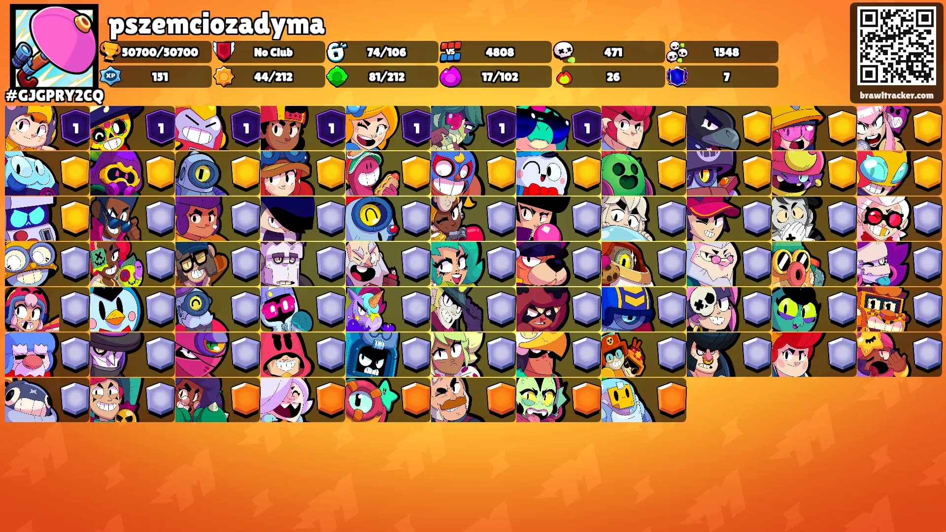 pszemciozadyma's Ranks