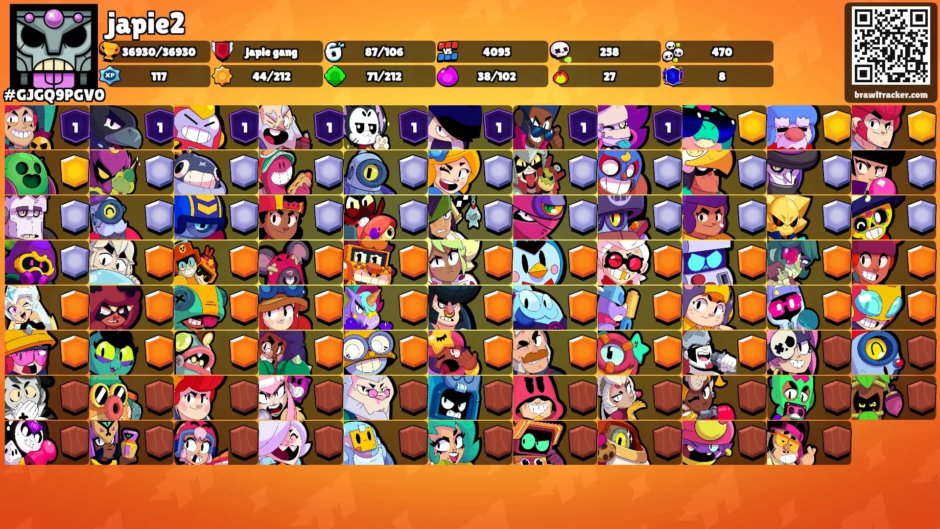 japie2's Ranks