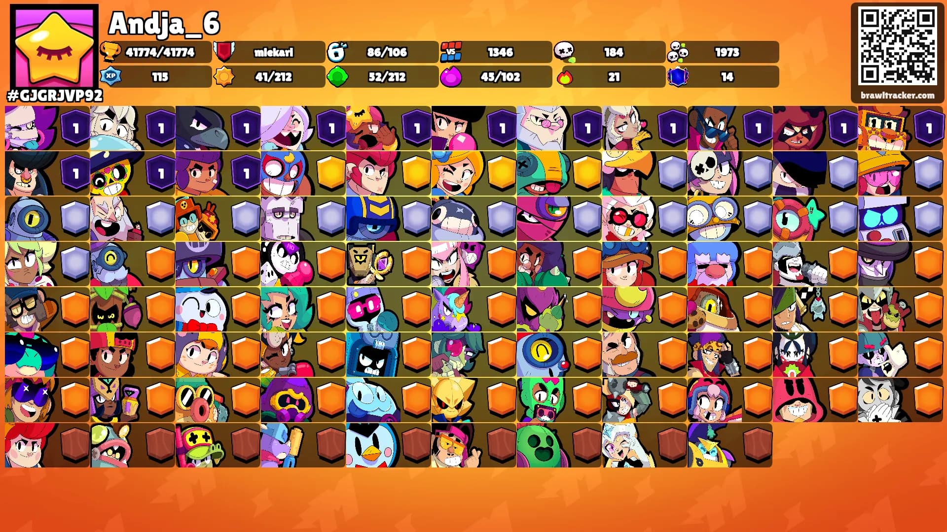 Andja_6's Ranks