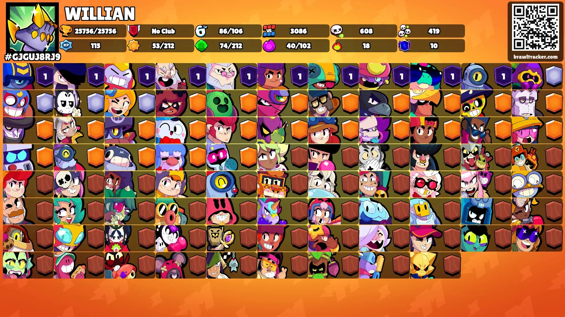 WILLIAN's Ranks